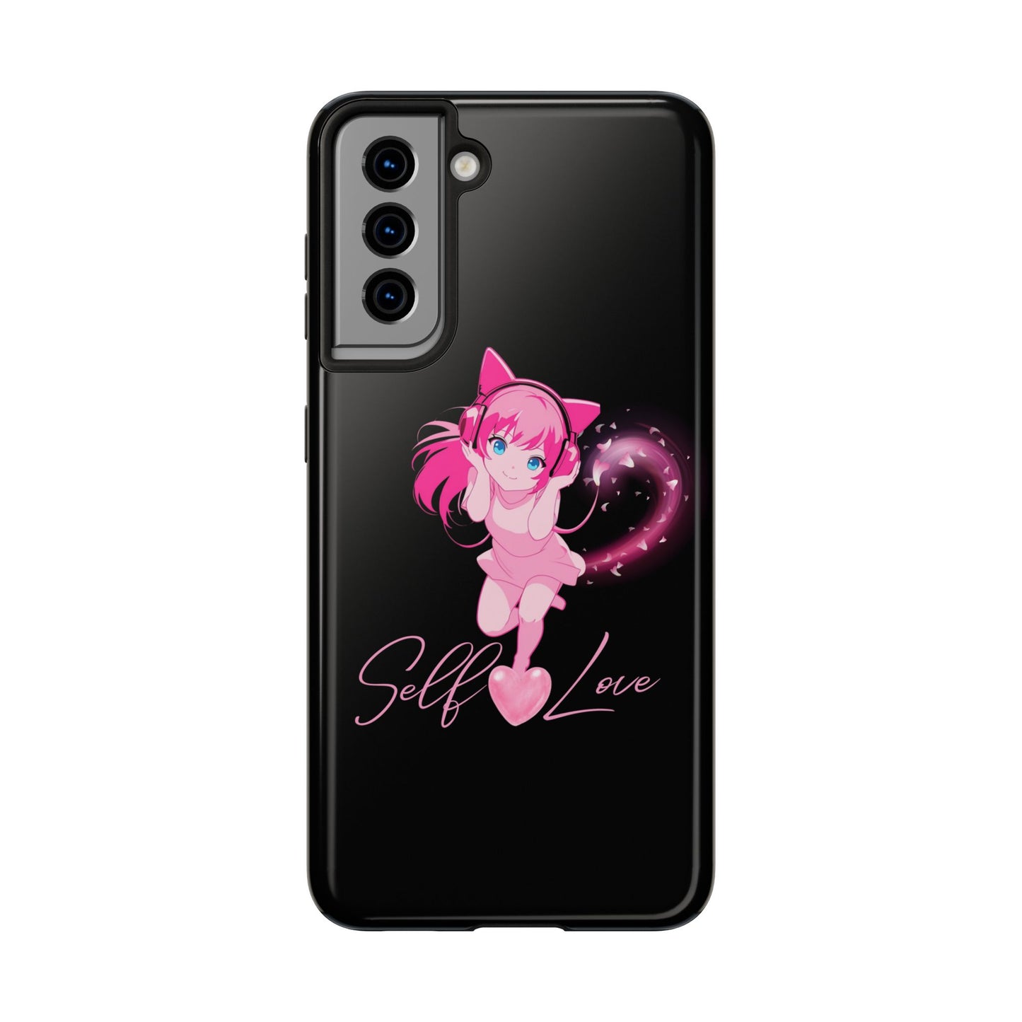 Self Love Tough Phone Case for Anime Lovers