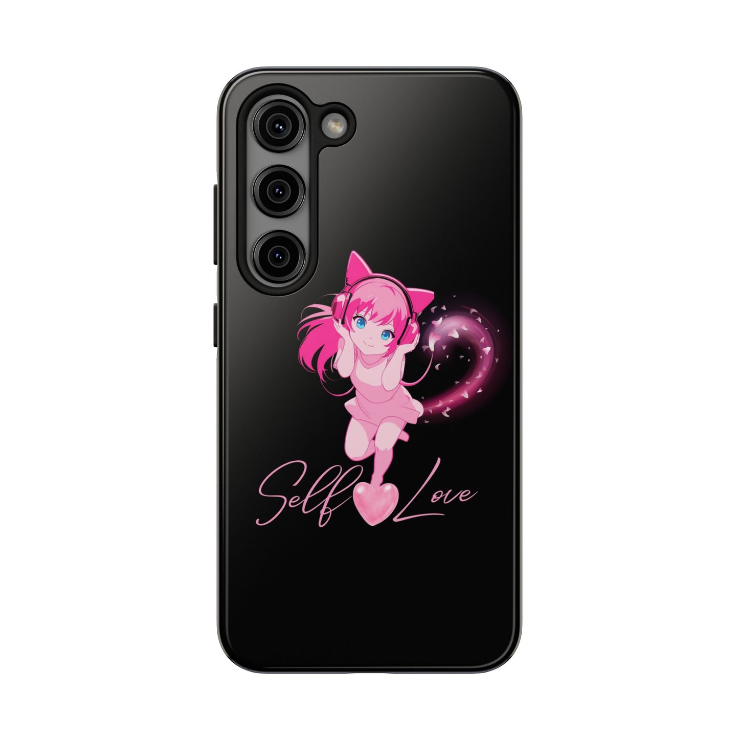Self Love Tough Phone Case for Anime Lovers