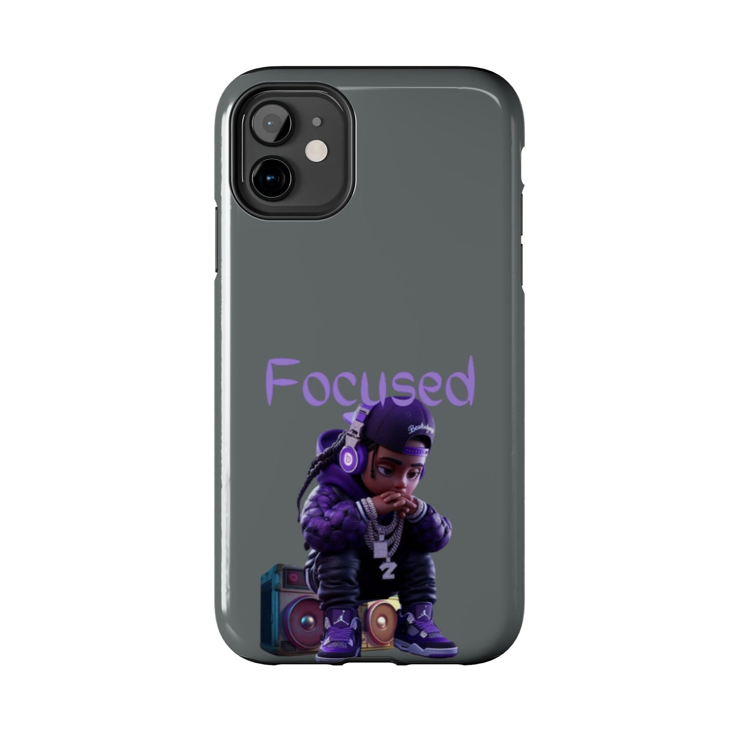 Phone Case- Focused Tough Case- Durable Protection