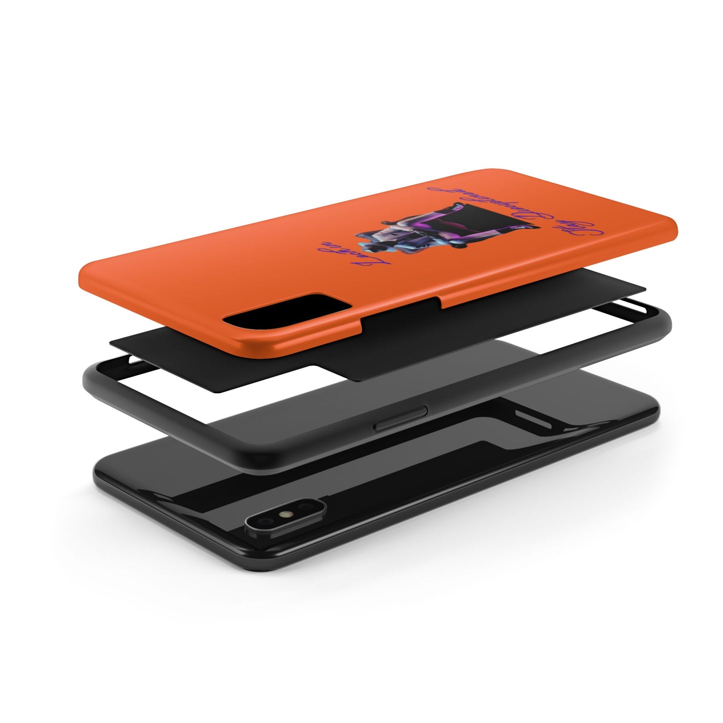 Phone case- Lock In, Stay discipline Tough Phone Case - Durable Protection