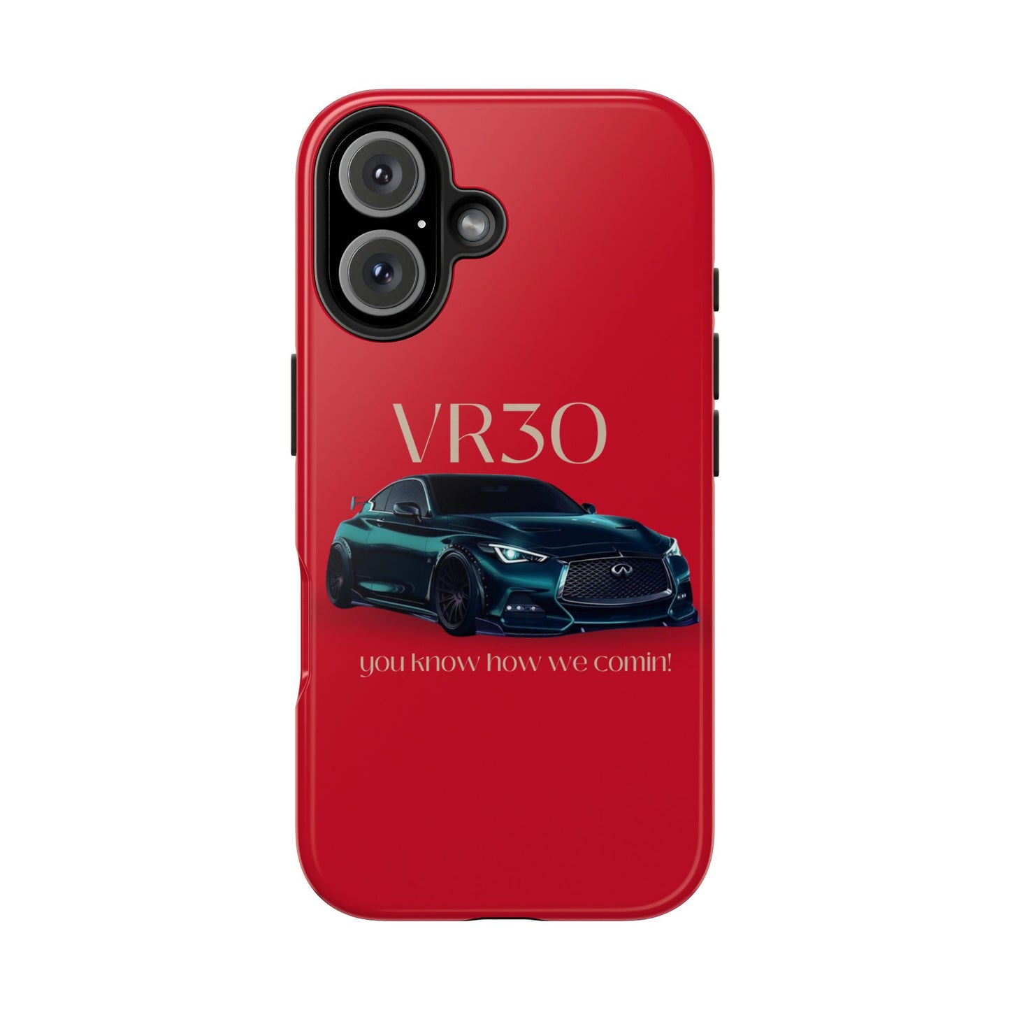 VR30 Sports Car Tough Phone Case - Stylish and Durable Protection for Car Enthusiasts