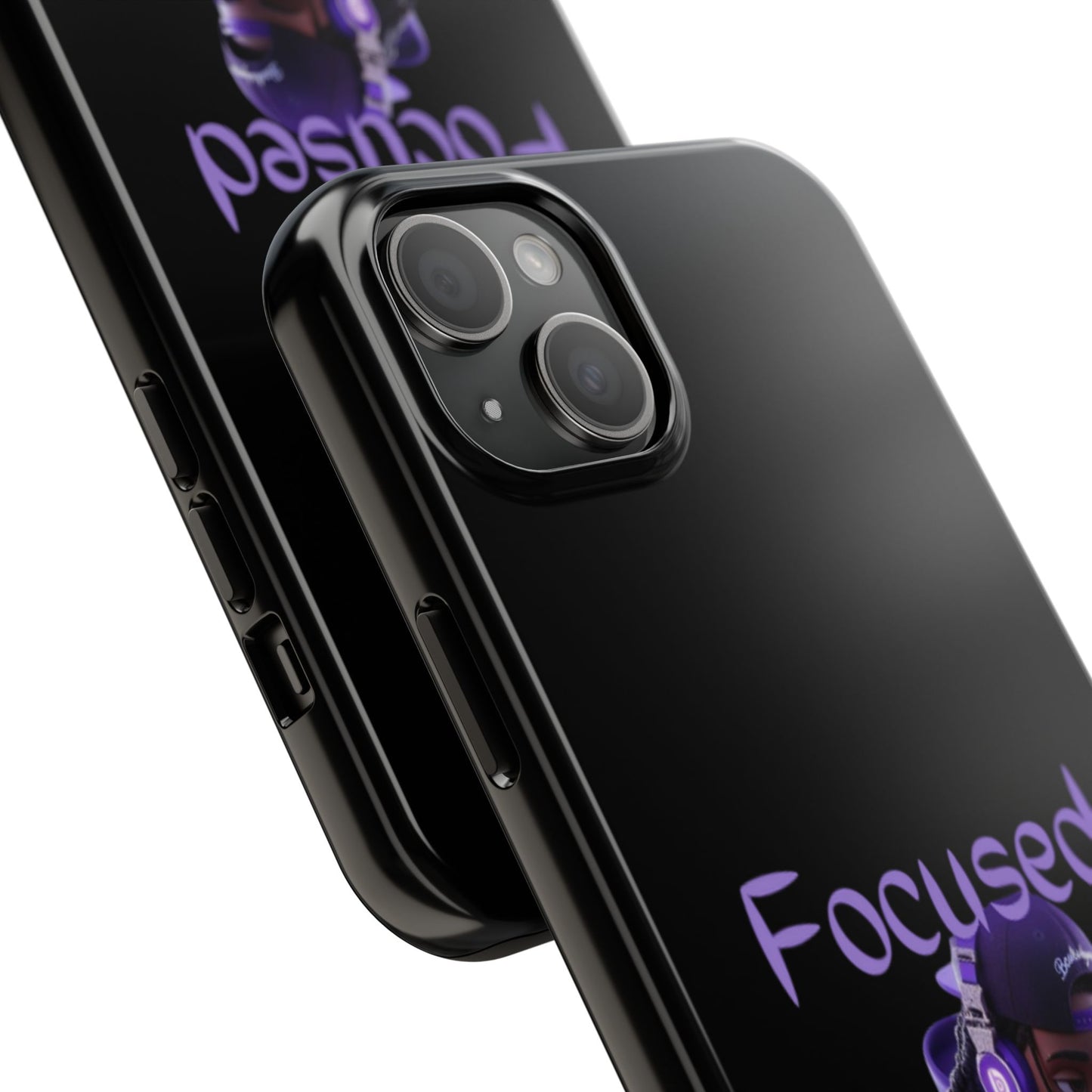 Phone case- Focused Tough Phone Case - Durable Protection