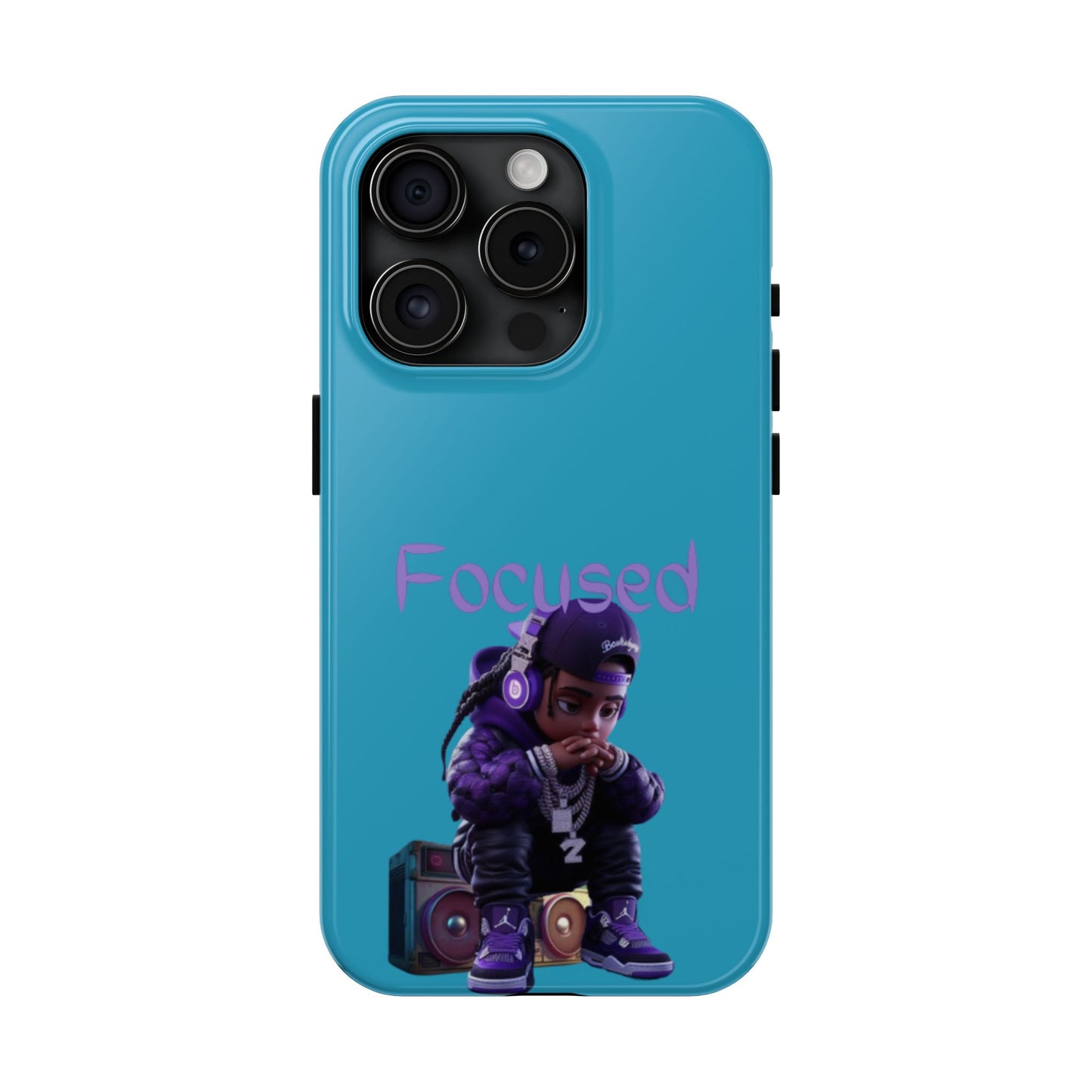 Phone Case- Focused Tough Case- Durable Protection