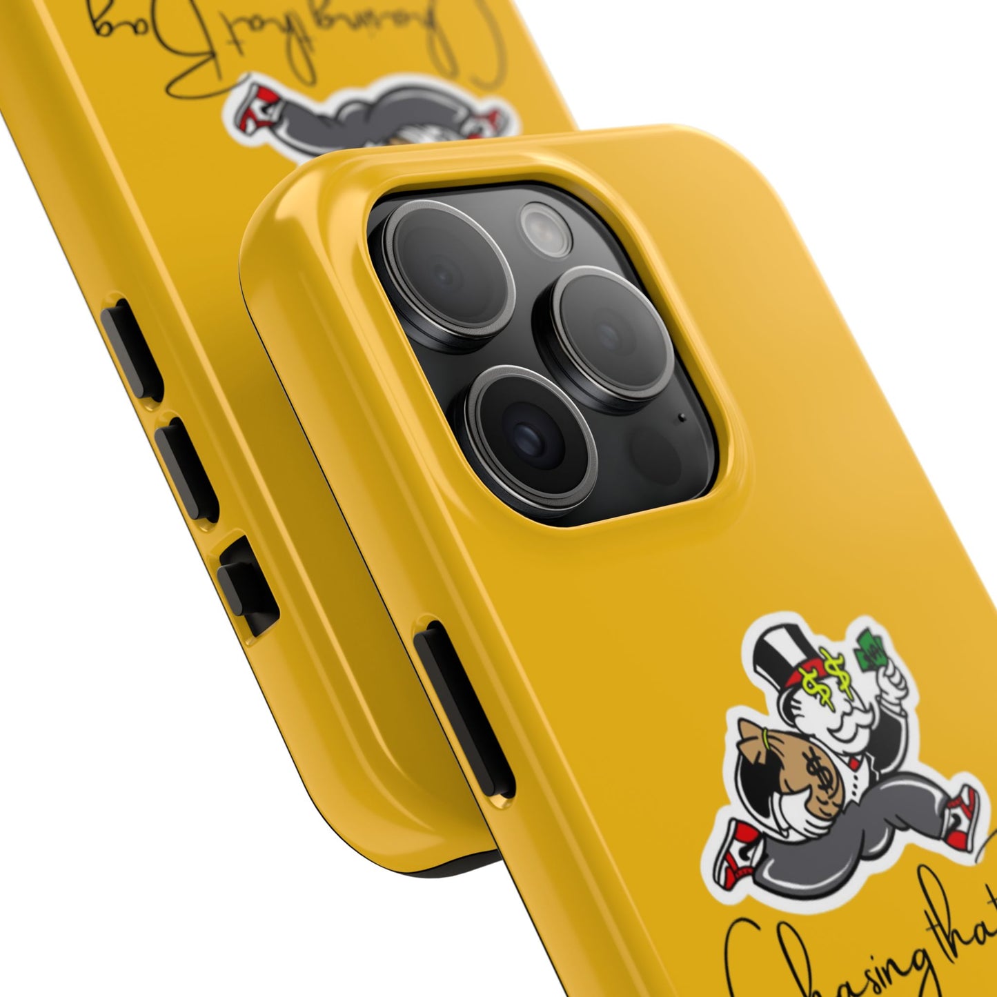 Phone Case- Chasing That Bag Tough Case- Durable Protection