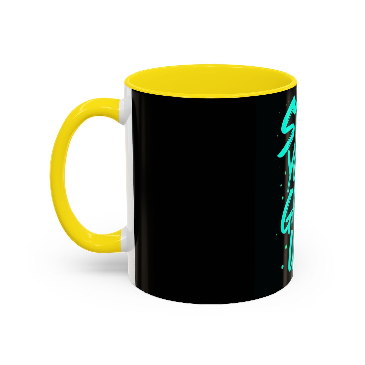 Motivational Accent Coffee Mug - "Step Your Game Up!" - Perfect for Gamers & Coffee Lovers