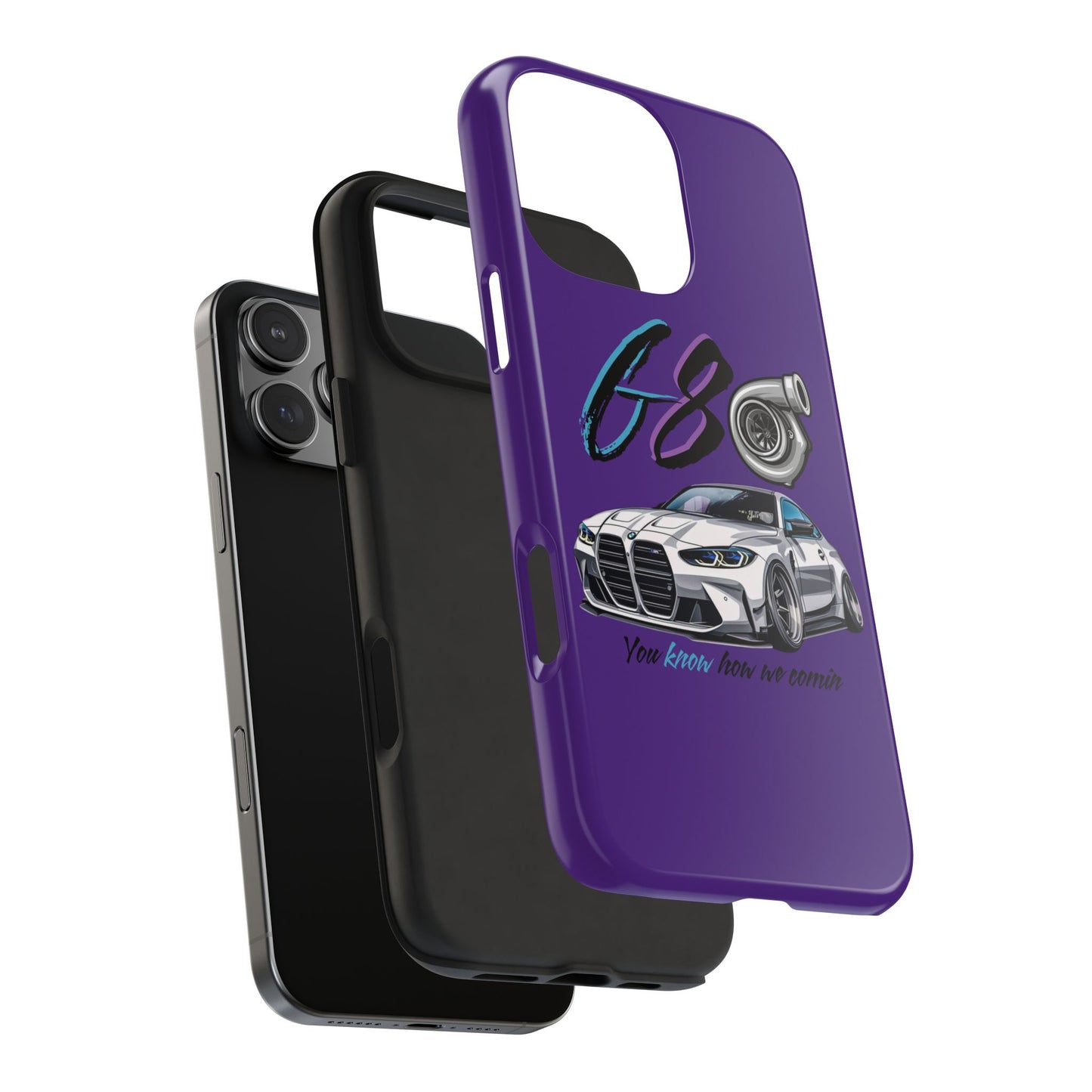 Car Enthusiast Tough Phone Case - BMW G80 'You Know How we Comin'