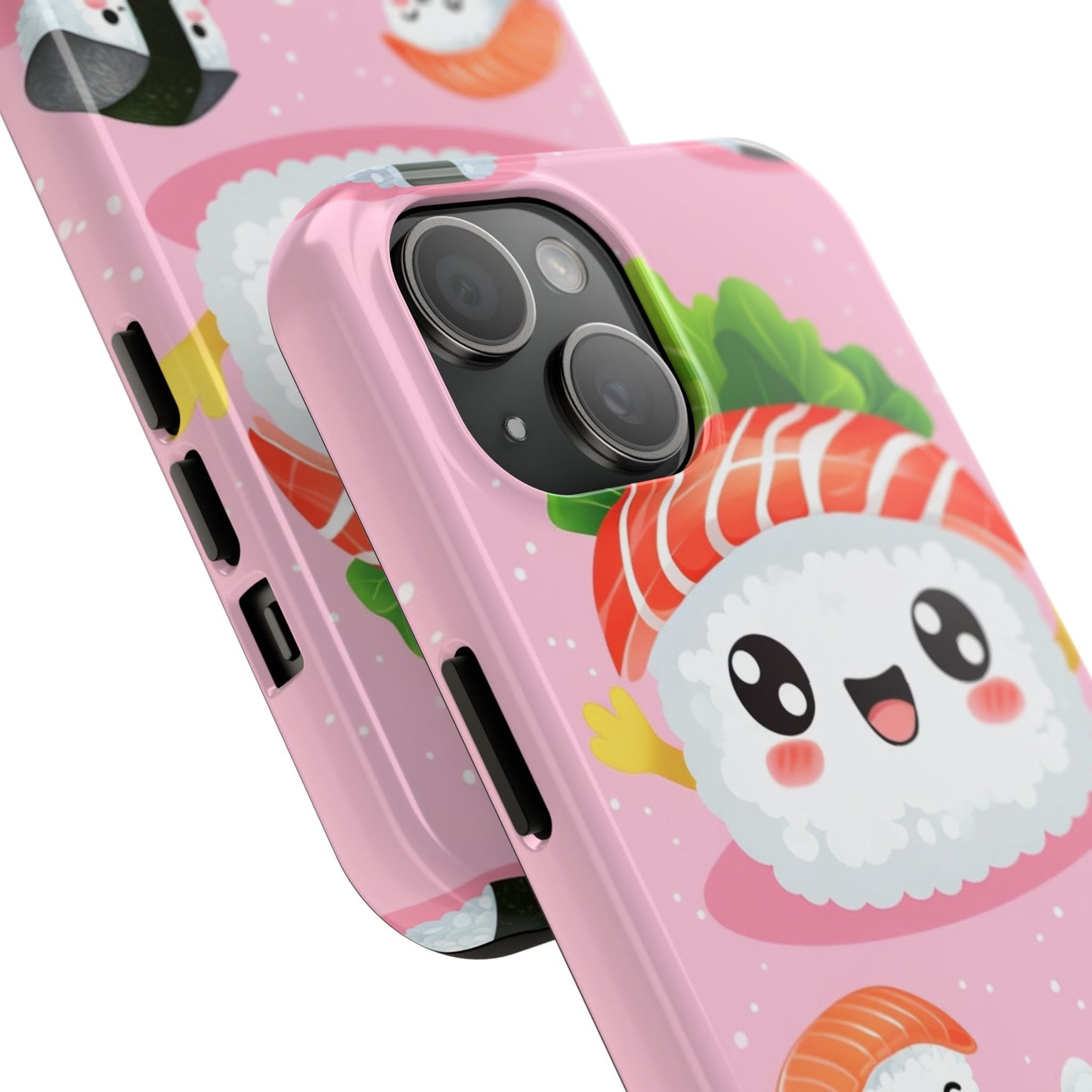 Adorable Sushi Tough Phone Case | Cute Kawaii Design for Food Lovers