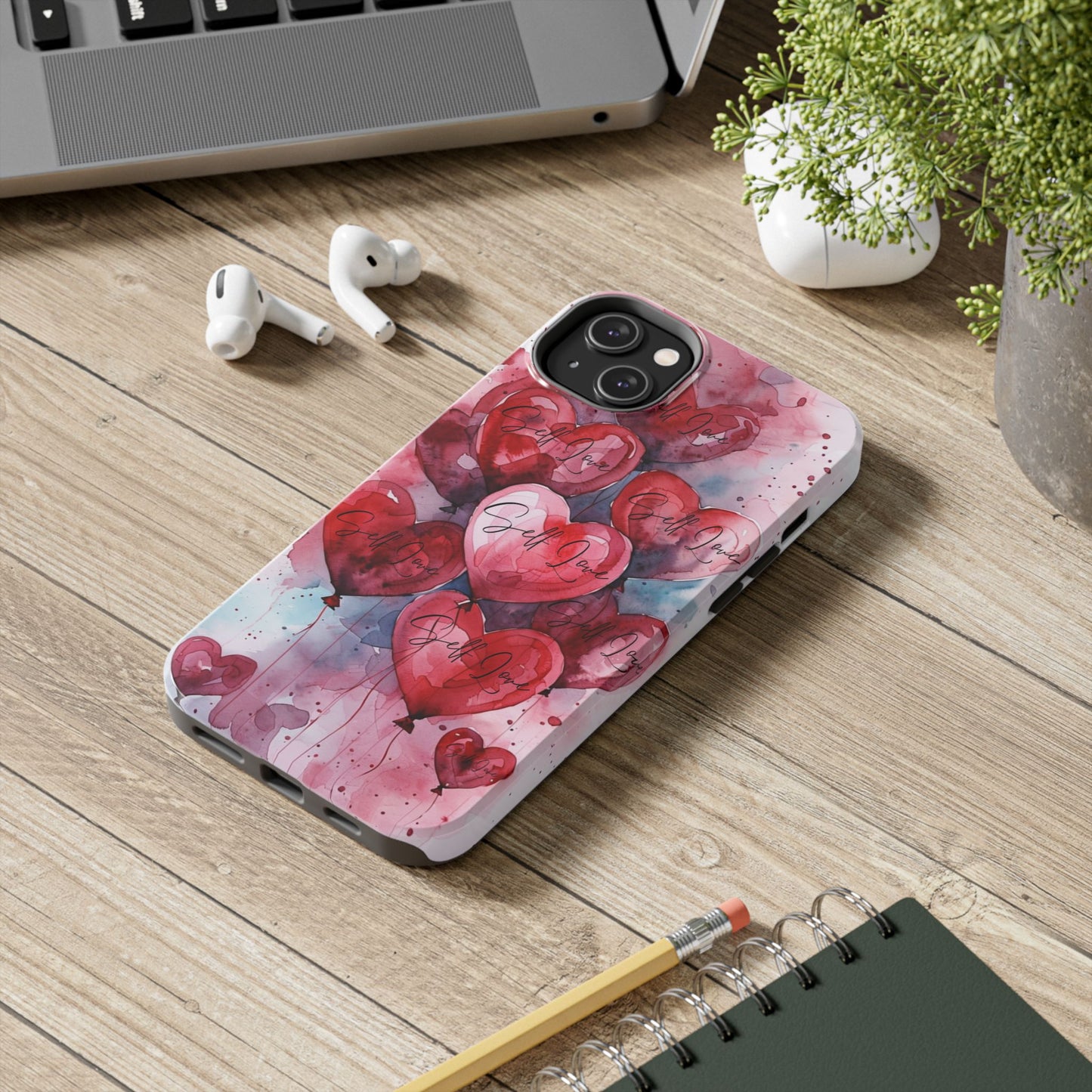 Tough Phone Cases Heart Design