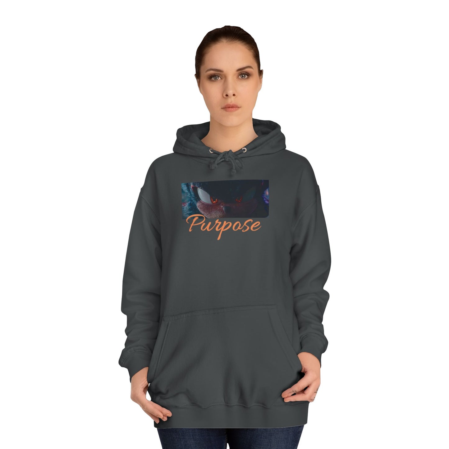Electric Blue Motivational Graphic Sonic Hoodie for Men & Women – Inspiring Gamer