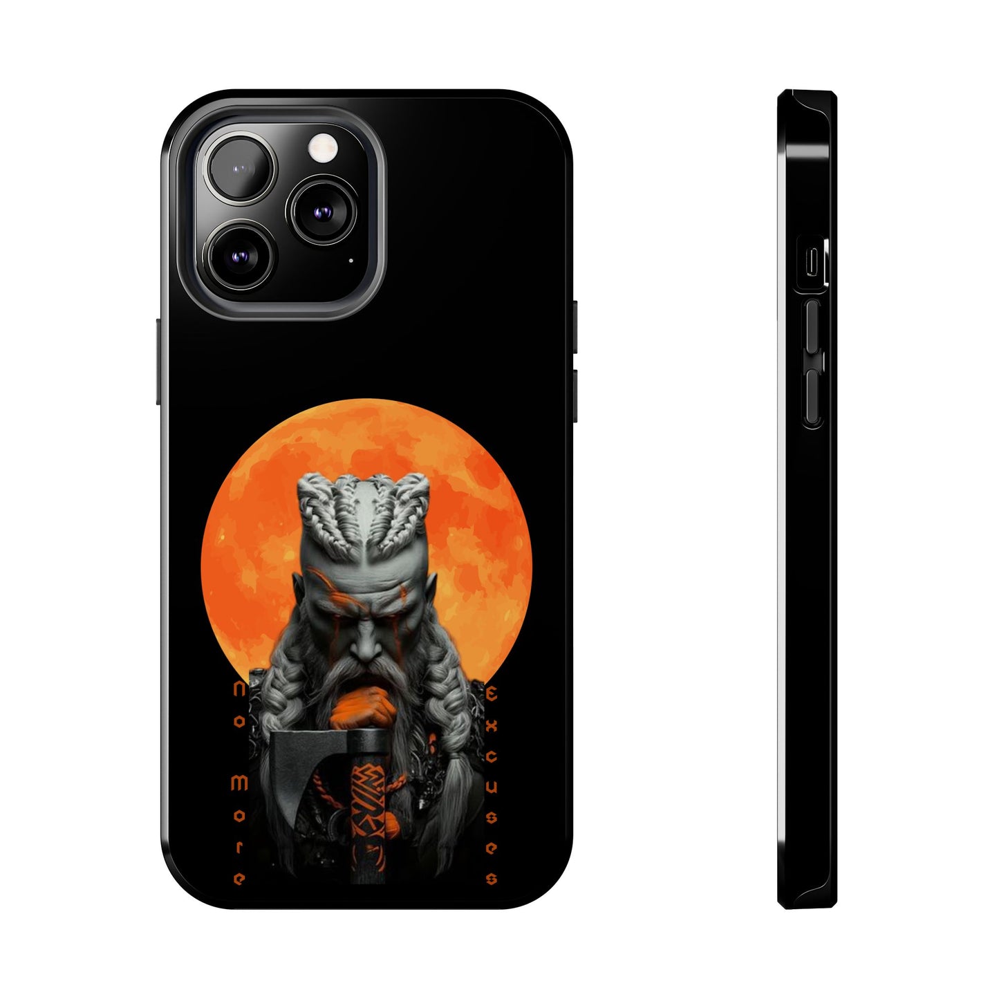 π₯ Warrior Spirit Tough Phone Case β No More Excuses Design for iPhone & Android β Empowerment & Protection