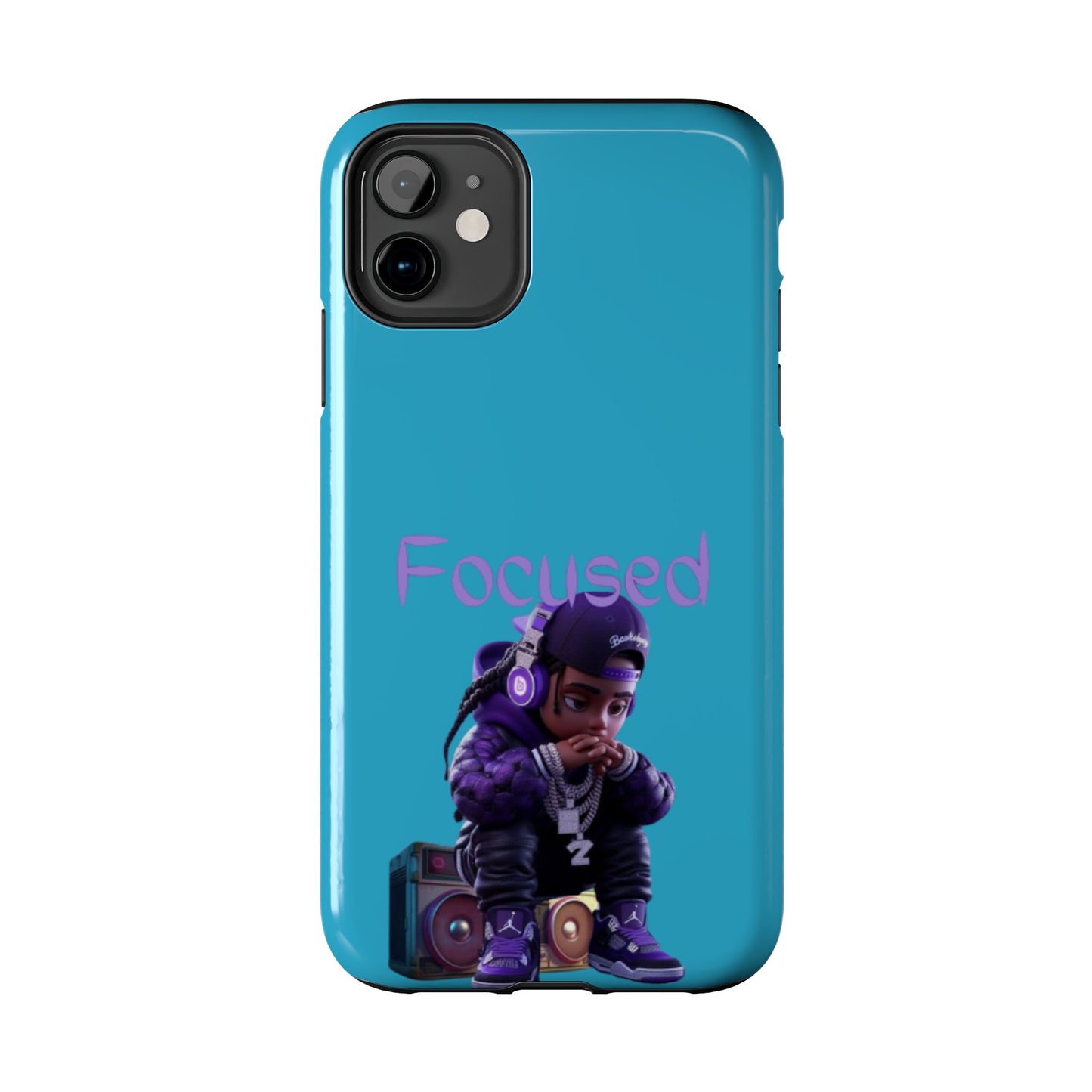 Phone Case- Focused Tough Case- Durable Protection