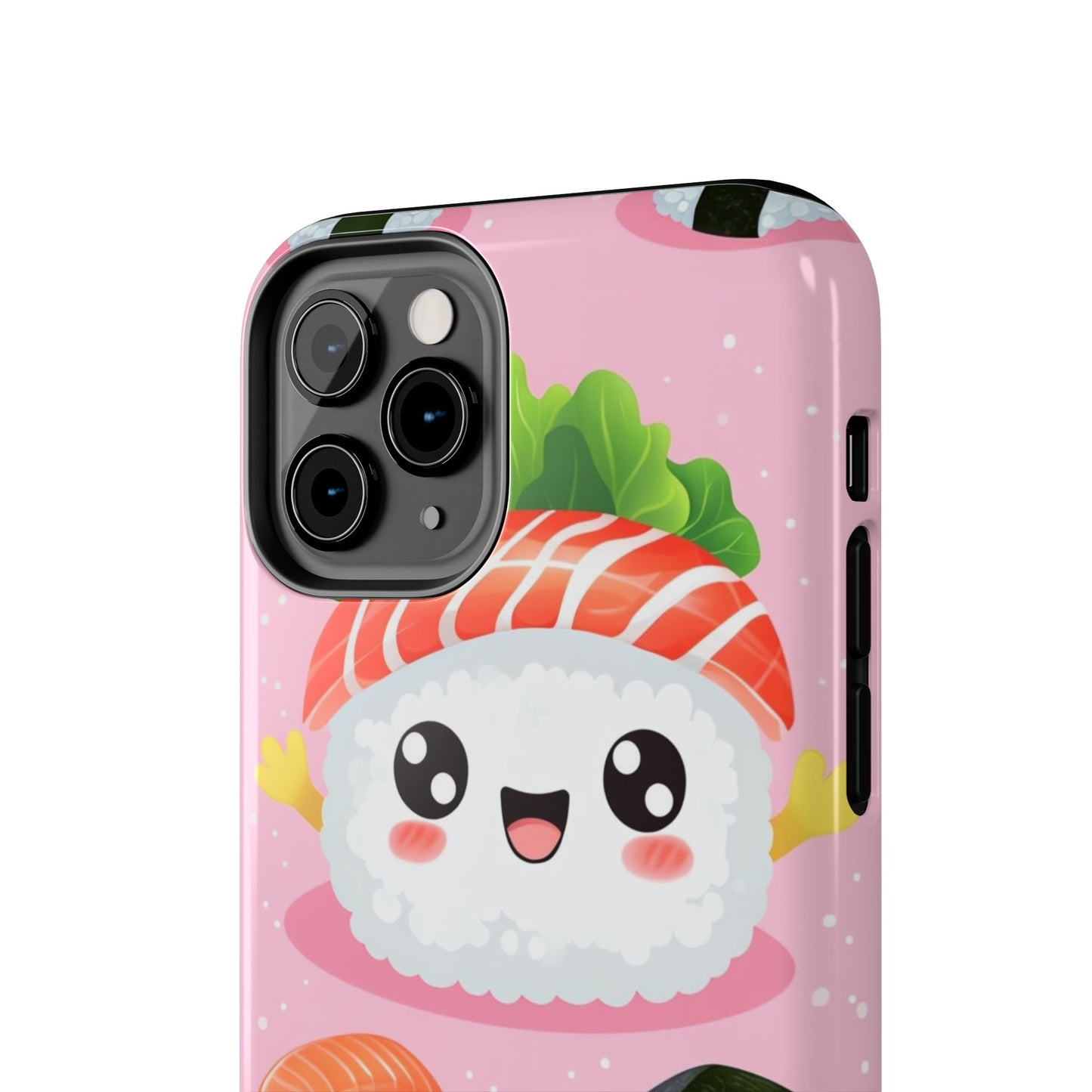 Adorable Sushi Tough Phone Case | Cute Kawaii Design for Food Lovers