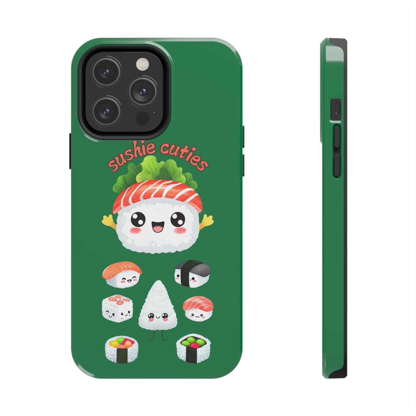π£ Cute Sushi Buddies Tough Phone Case β Durable & Adorable for iPhone & Android!