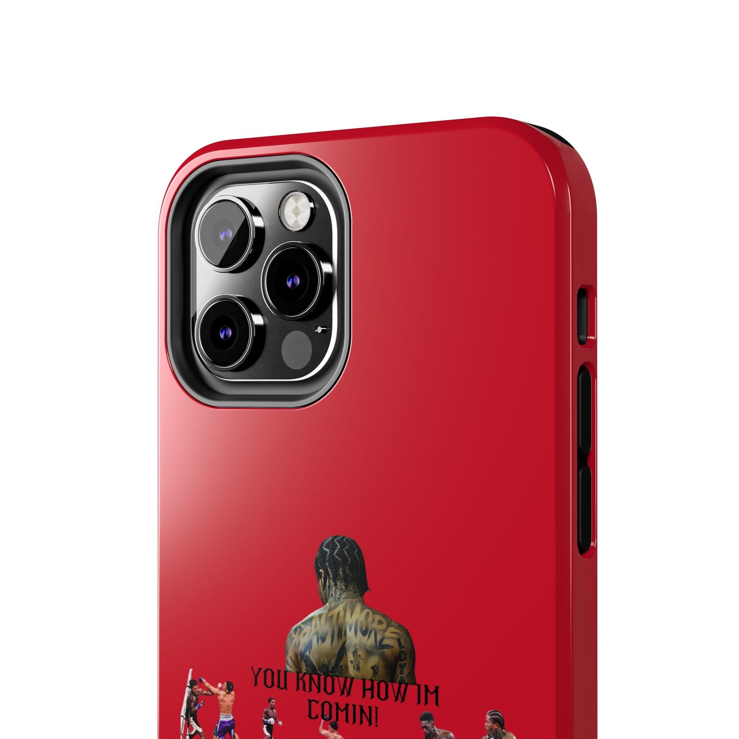 Phone case- You Know How I'm Comin' Tough Phone Case - Durable Protection