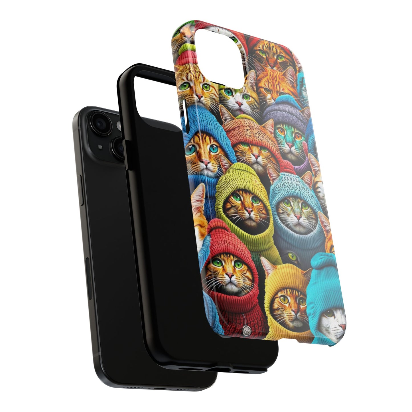"Cool Cats Tough Phone Case – Stylish & Durable Protective Cover for iPhone & Android"