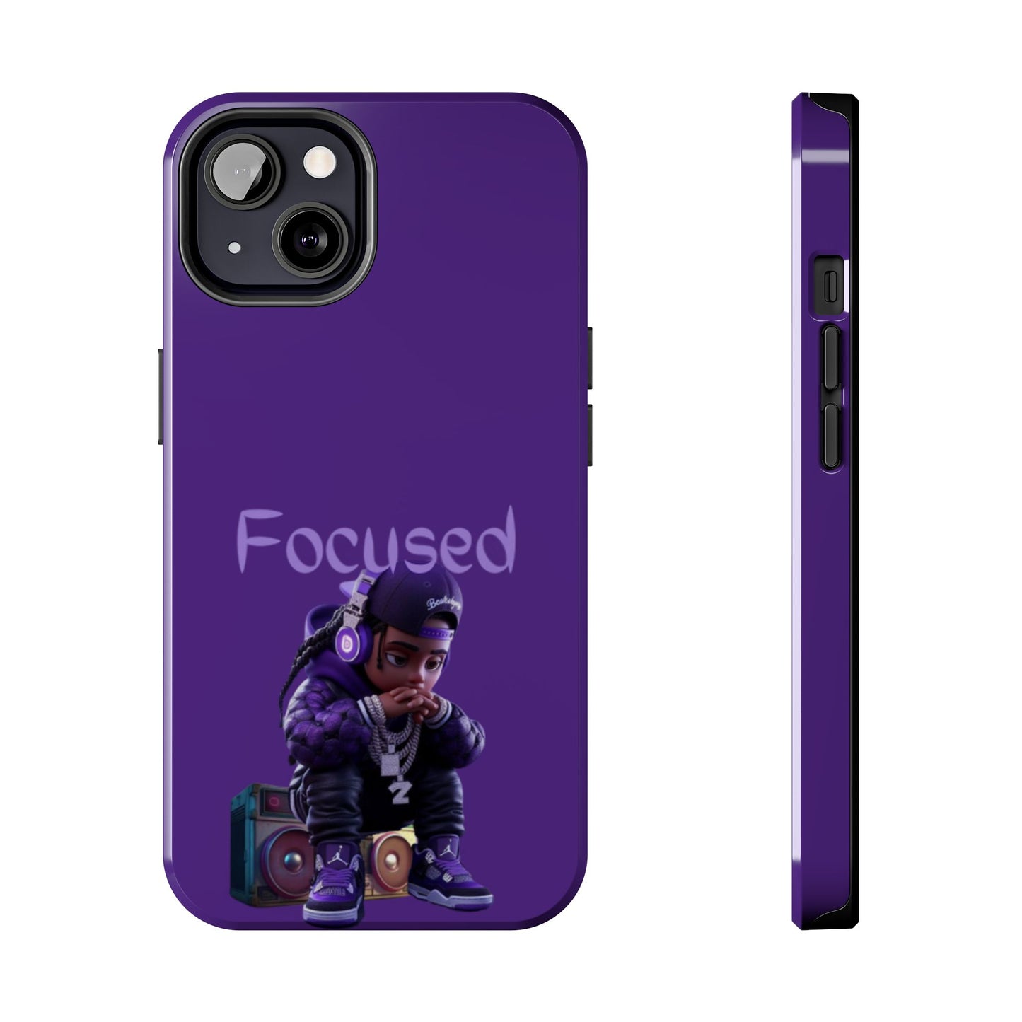 Phone Case- Focused Tough Case- Durable Protection