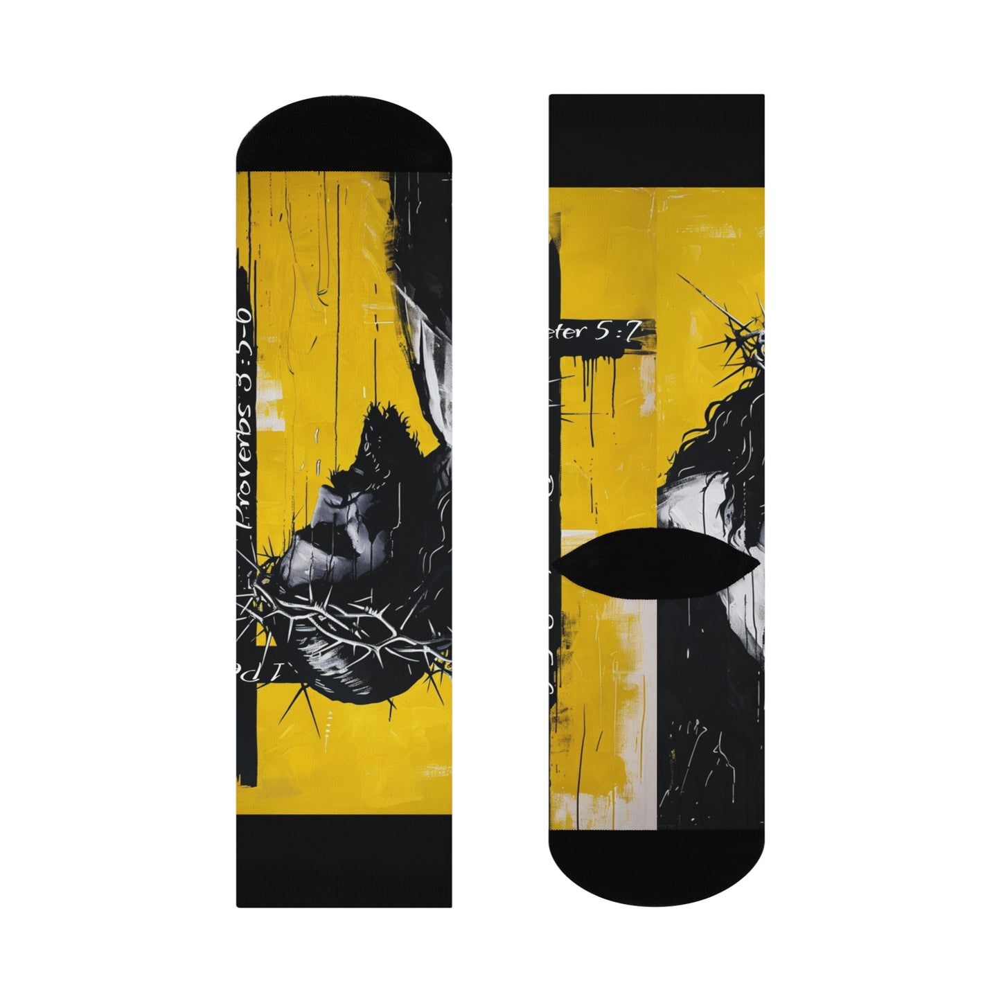 Cushioned Crew Socks God socks