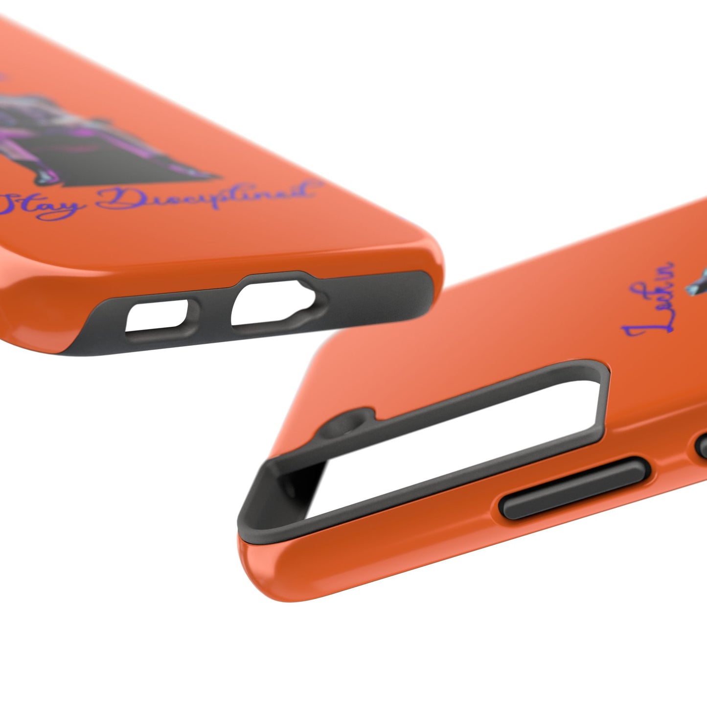 Phone case- Lock In, Stay discipline Tough Phone Case - Durable Protection