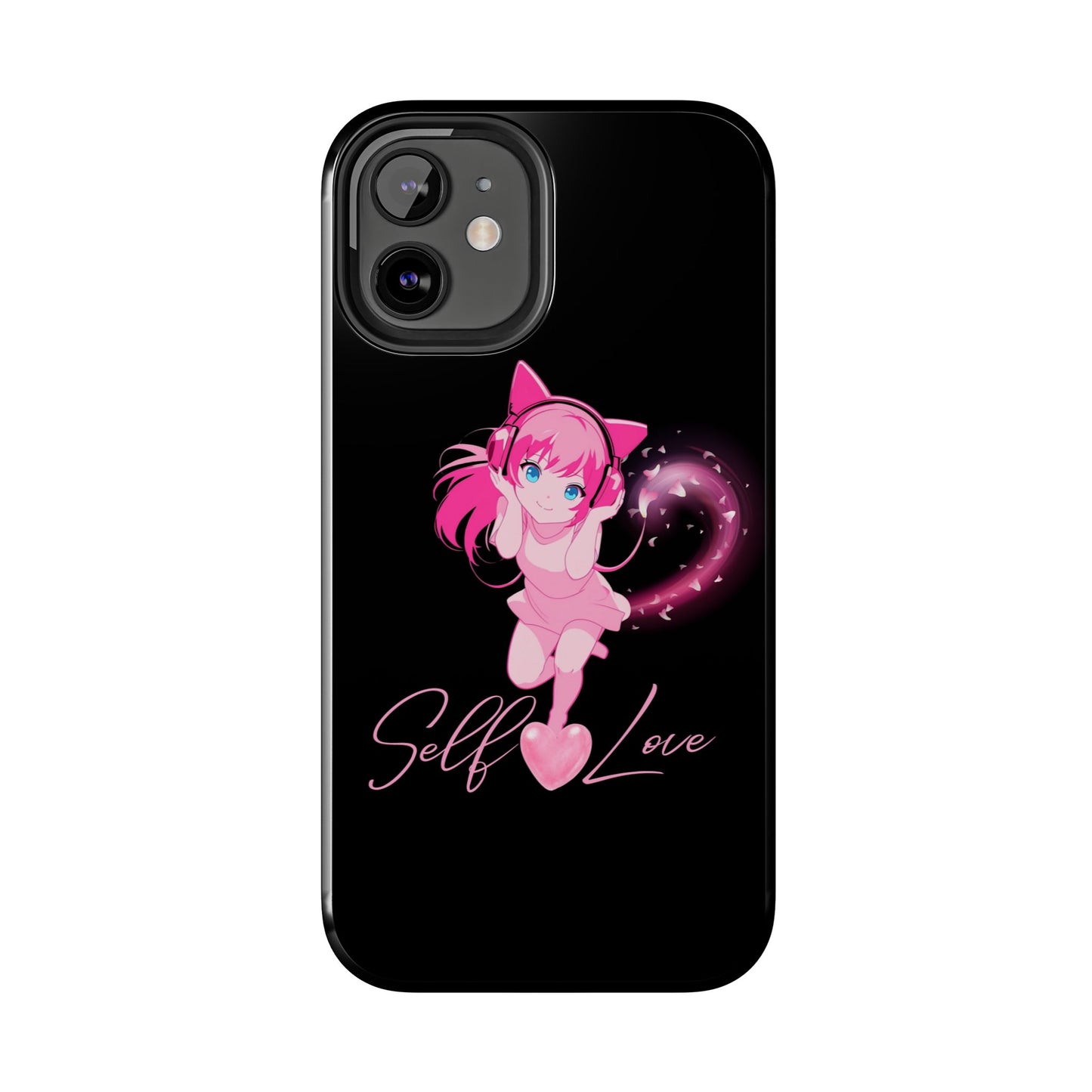 Self Love Tough Phone Case for Anime Lovers