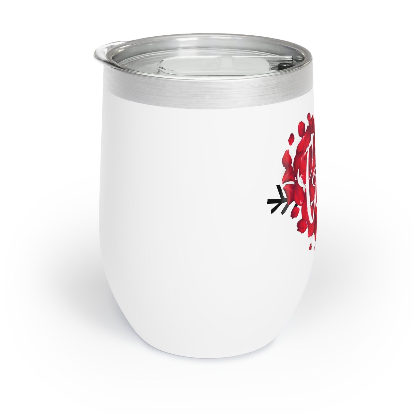 Love-Infused Wine Tumbler for Romantic Occasions - Cupid Arrow Design 💘🍷