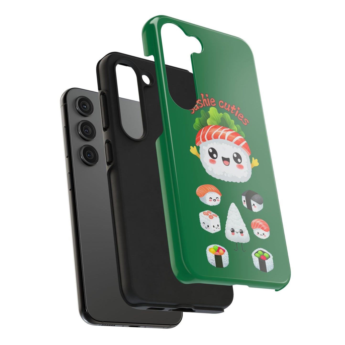 π£ Cute Sushi Buddies Tough Phone Case β Durable & Adorable for iPhone & Android!