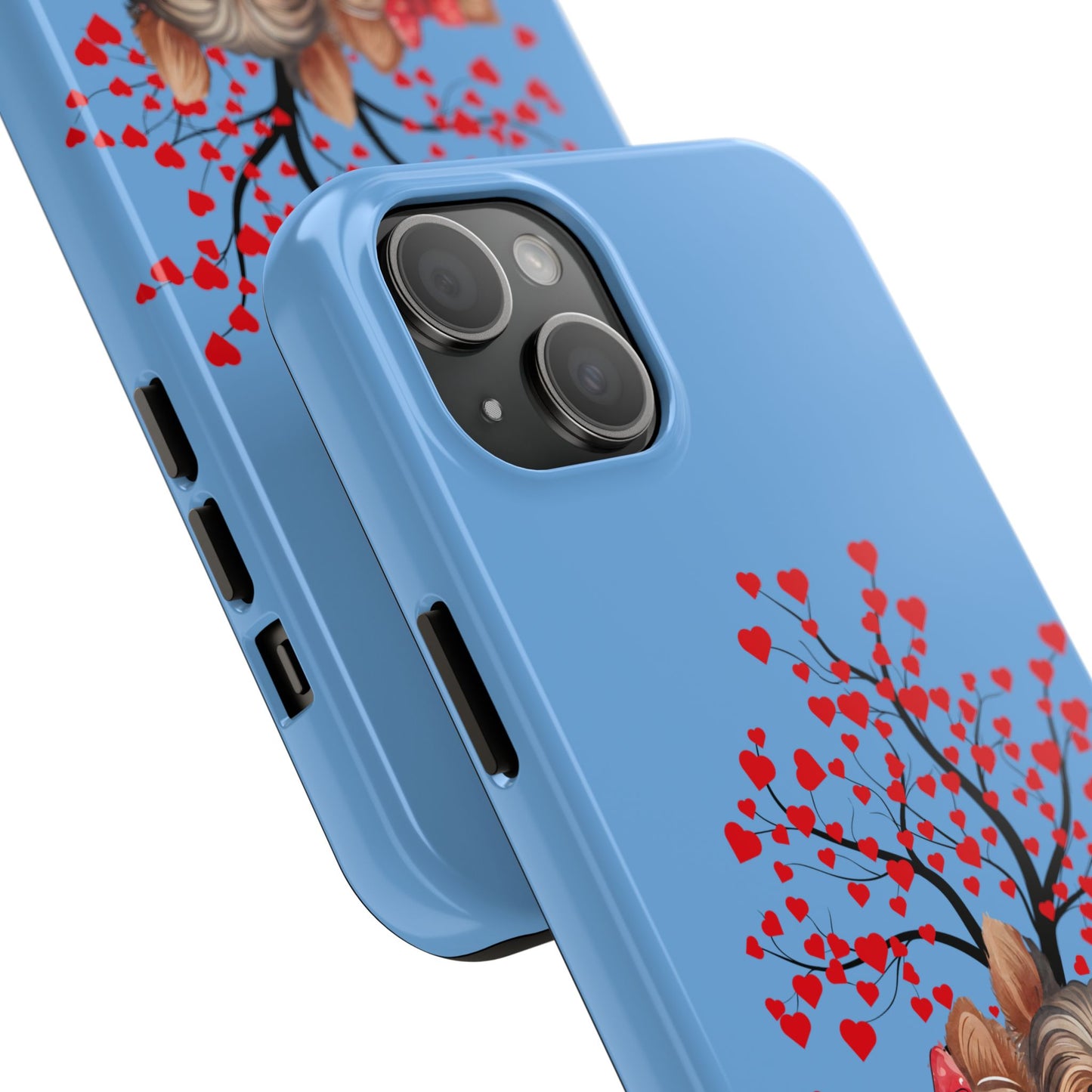 Cute Yorkshire Terrier Phone Case - "Value Each Other" Tough Case for Pet Lovers