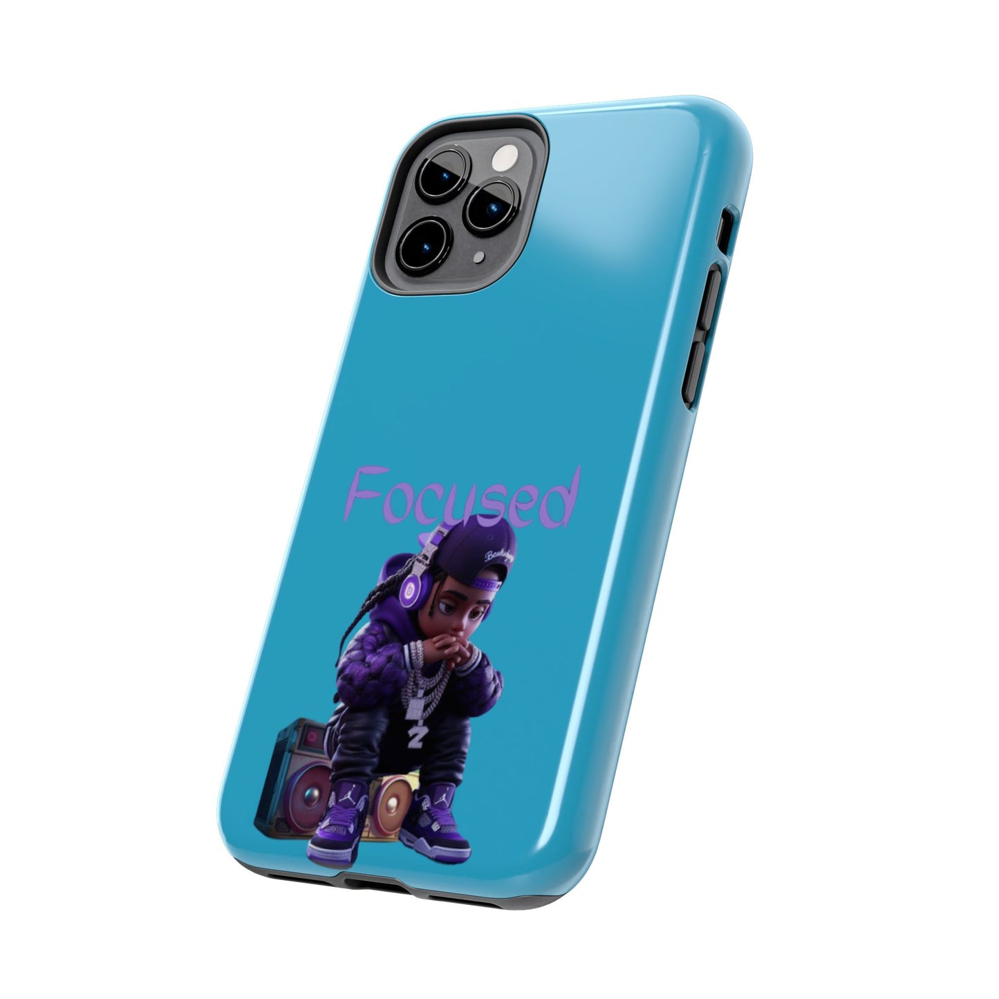 Phone Case- Focused Tough Case- Durable Protection