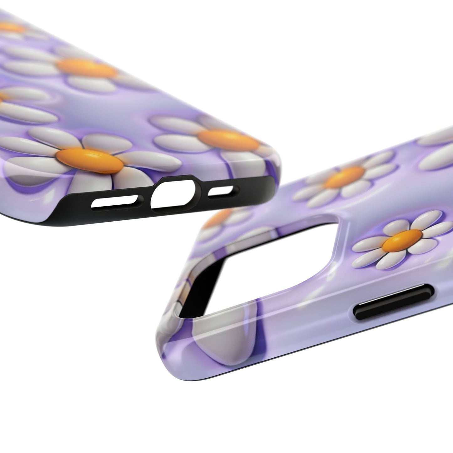 πΌ Floral Tough Phone Case β Vibrant Daisy Spring Design, for iPhones & Androids