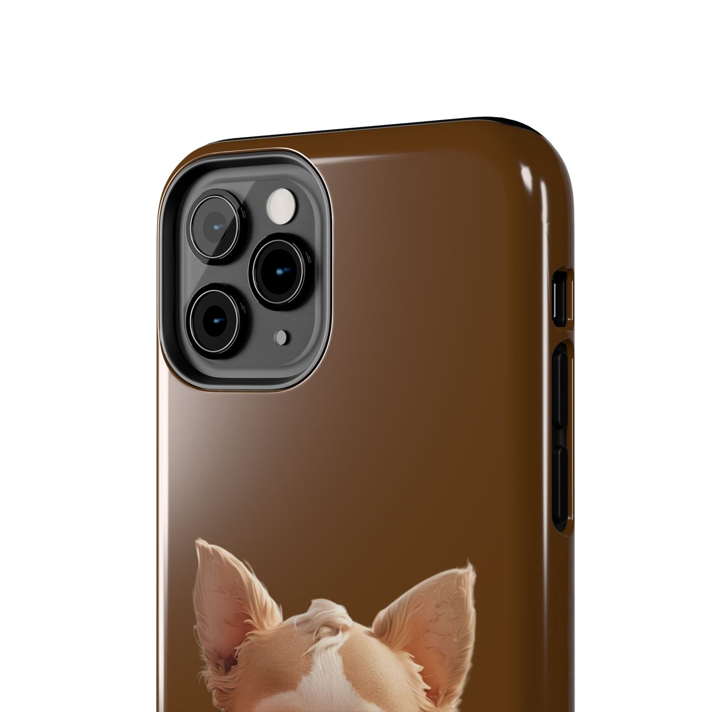 Cute Chihuahua Tough Phone Case - 'Mama's Bestie' Design