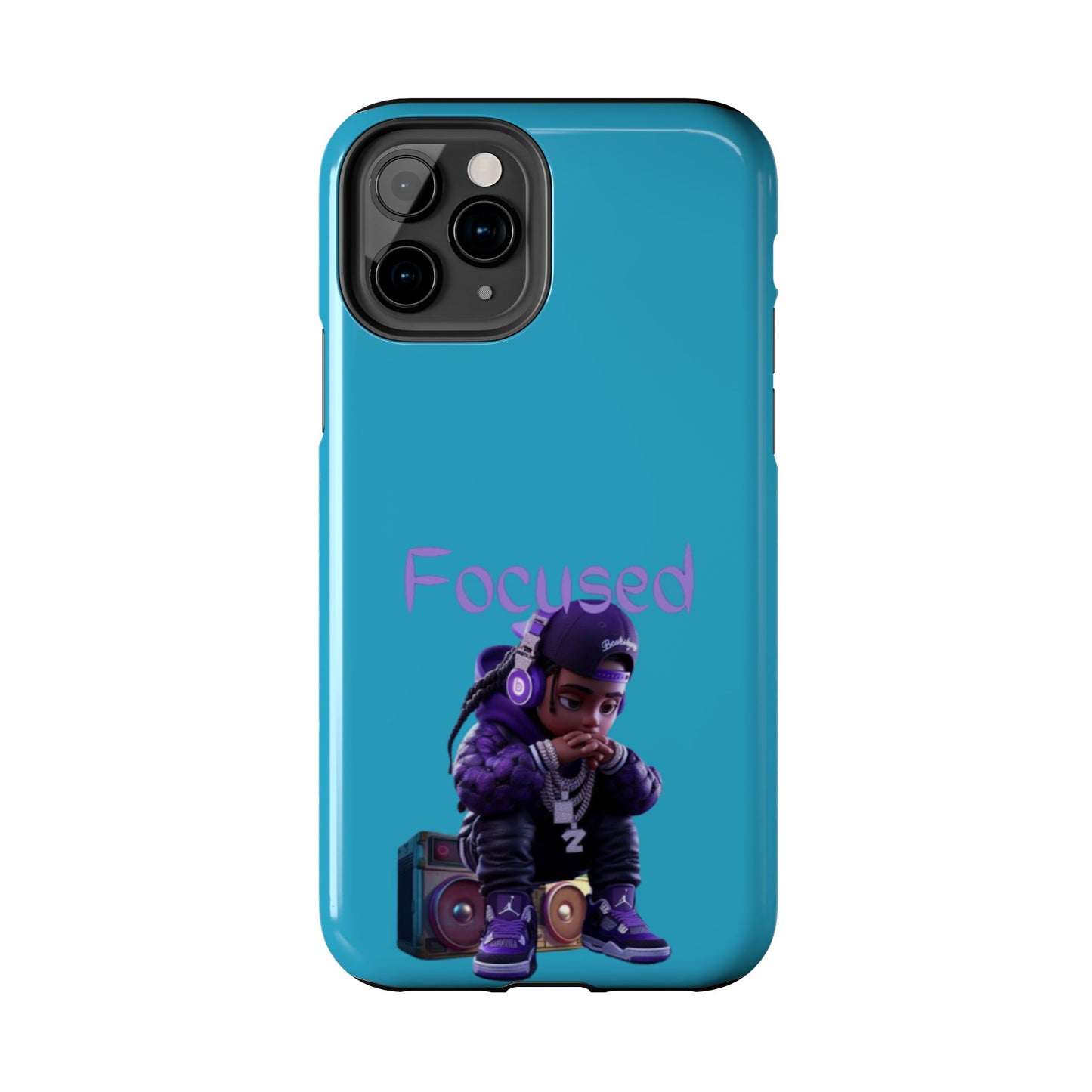 Phone Case- Focused Tough Case- Durable Protection