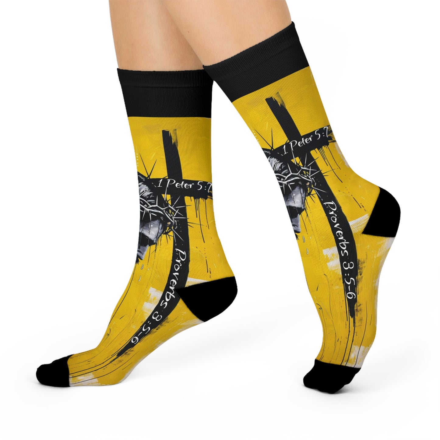 Cushioned Crew Socks God socks