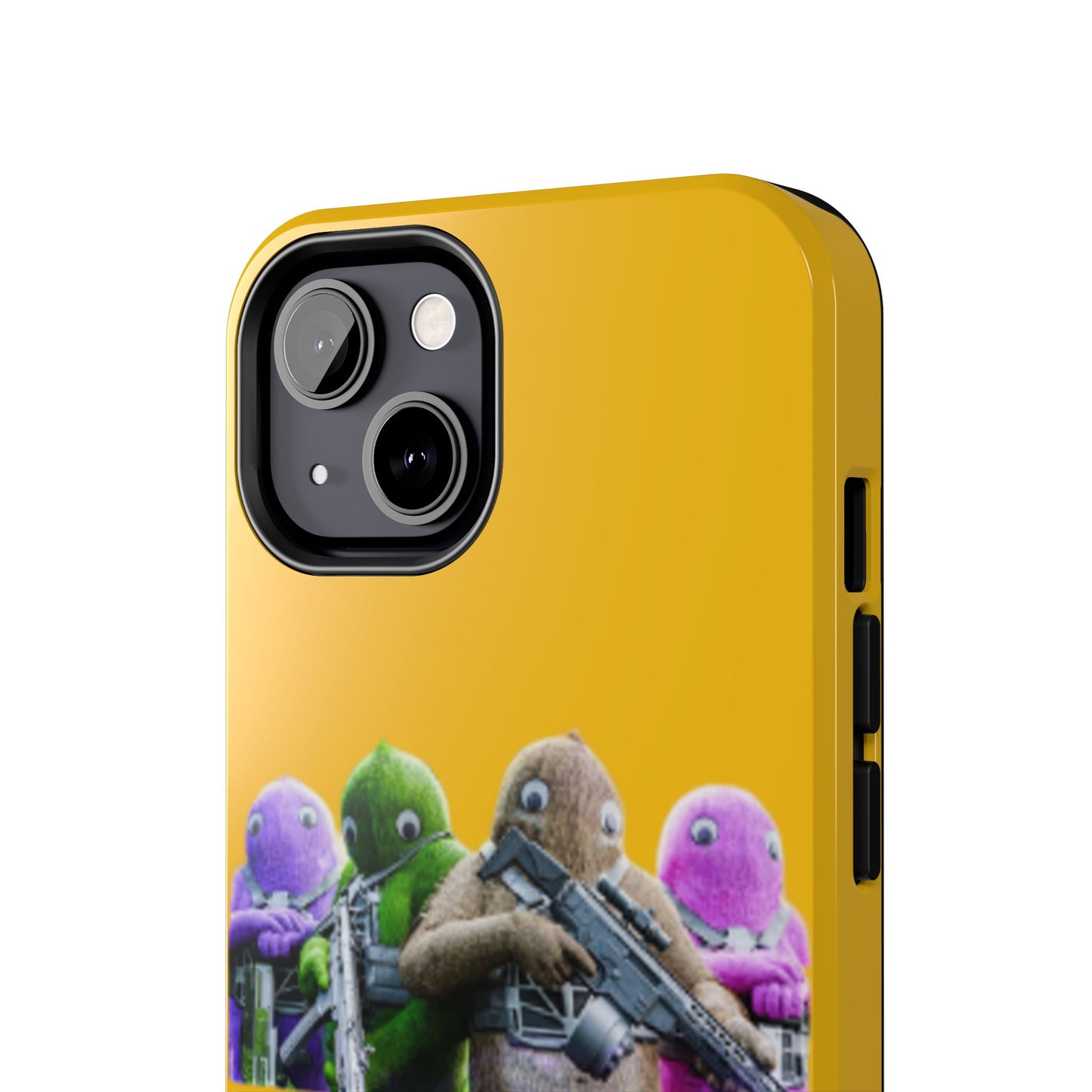 Cool Cartoon-Inspired Tough Phone Case - 'SWEATS'