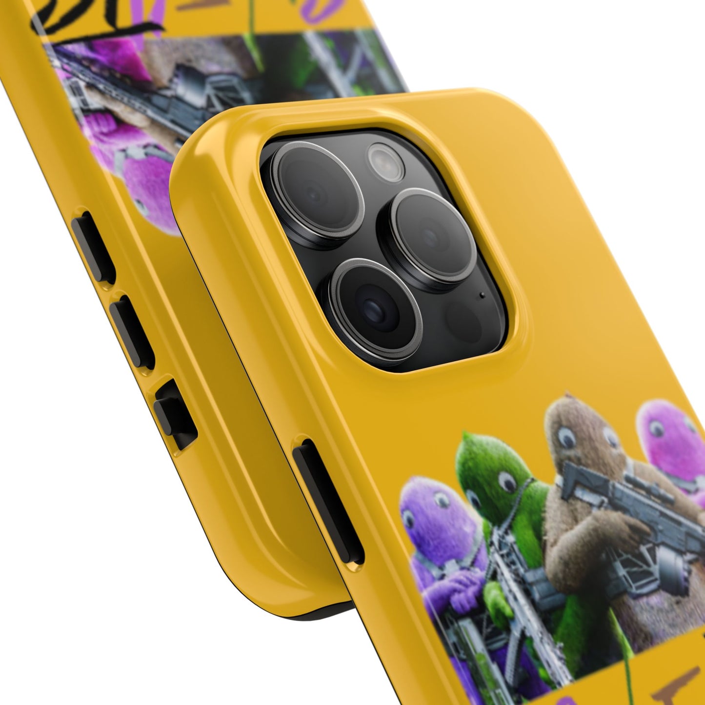 Cool Cartoon-Inspired Tough Phone Case - 'SWEATS'