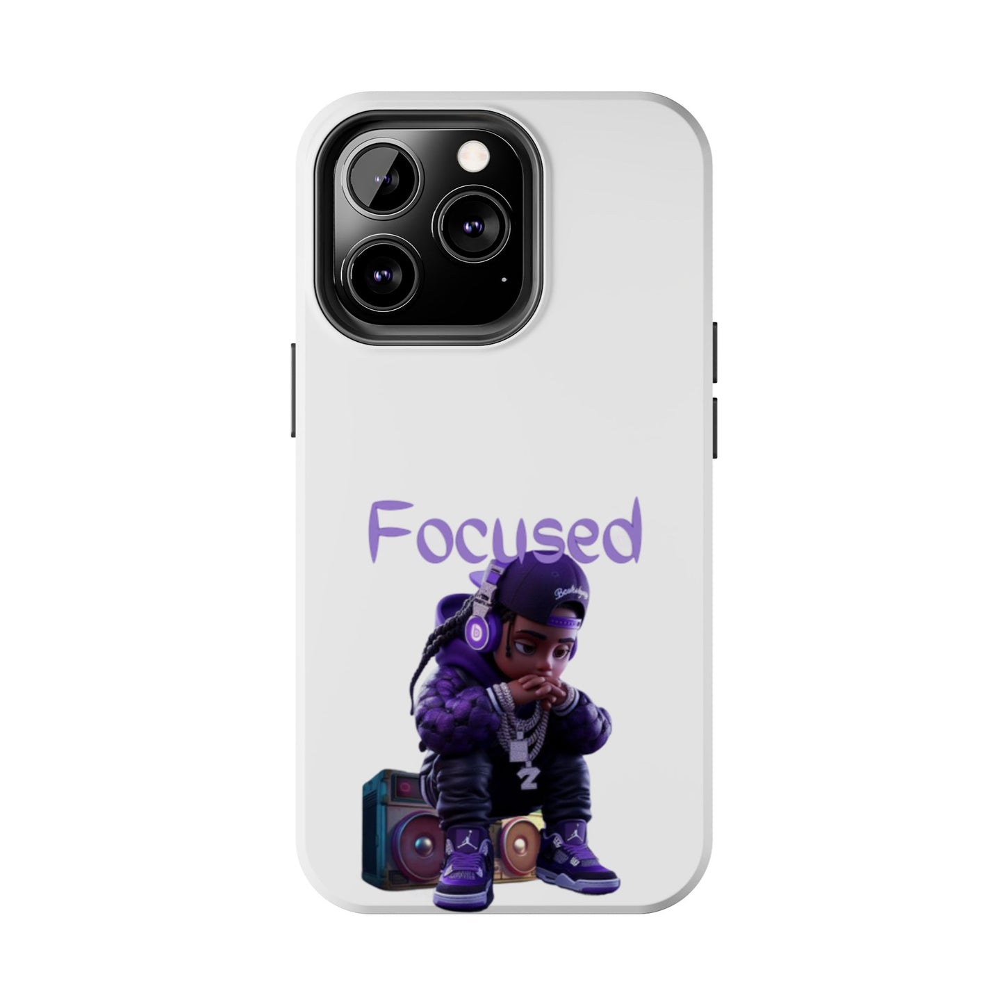 Phone Case- Focused Tough Case- Durable Protection