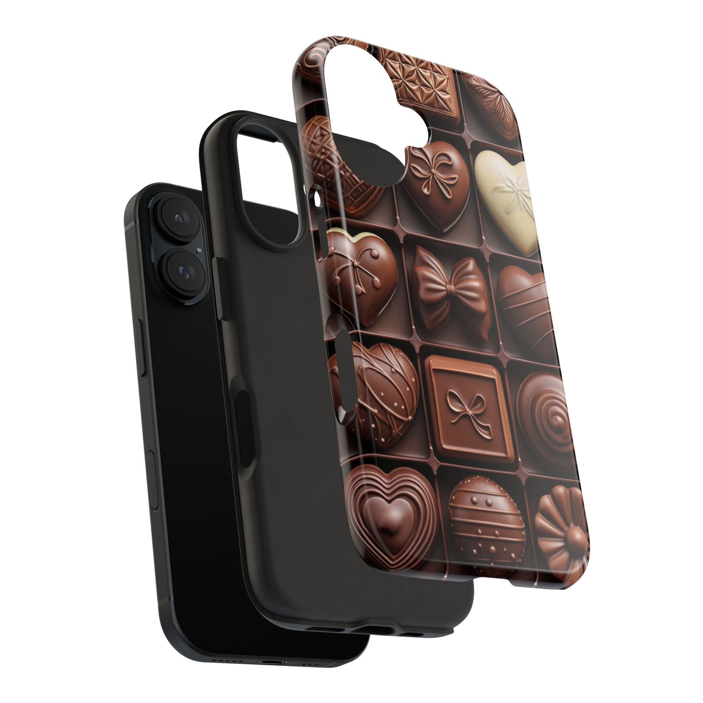 Chocolate Love Tough Phone Case - Perfect for Valentine's Day or Sweet Treat Lovers