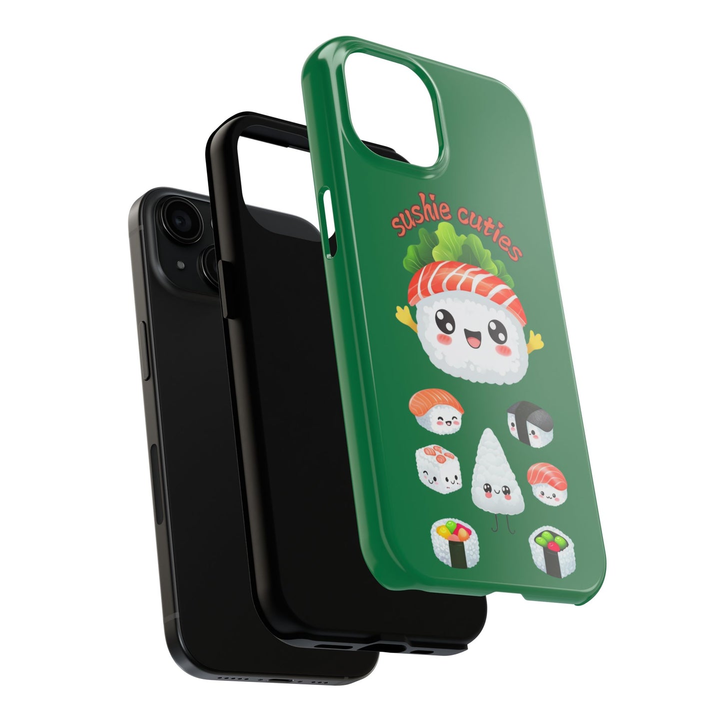 π£ Cute Sushi Buddies Tough Phone Case β Durable & Adorable for iPhone & Android!