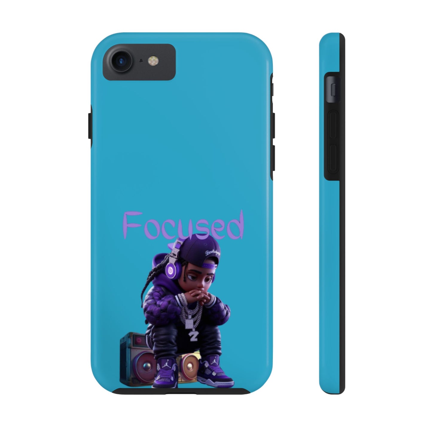 Phone Case- Focused Tough Case- Durable Protection