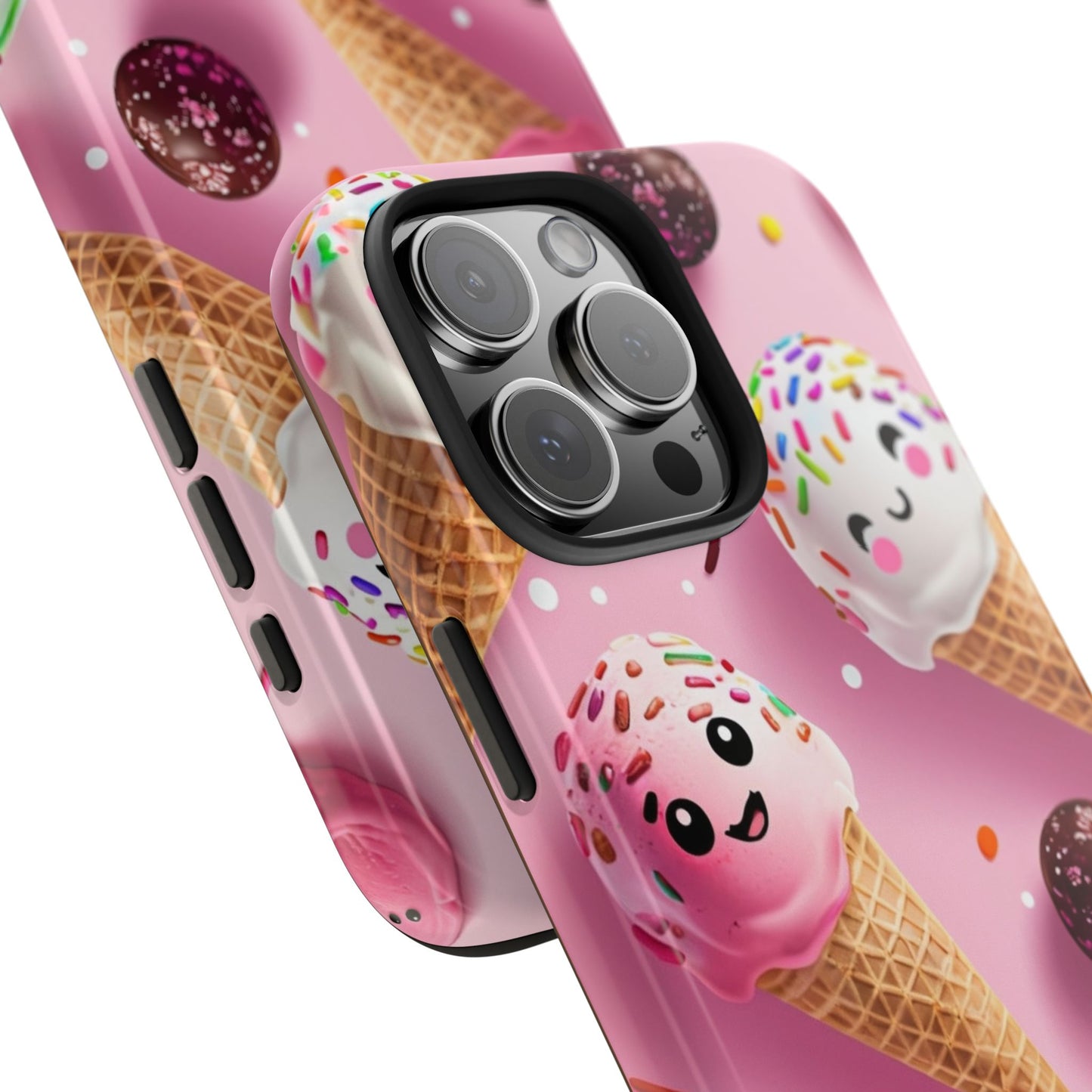 Tough Phone Cases Cute Ice Cream Design