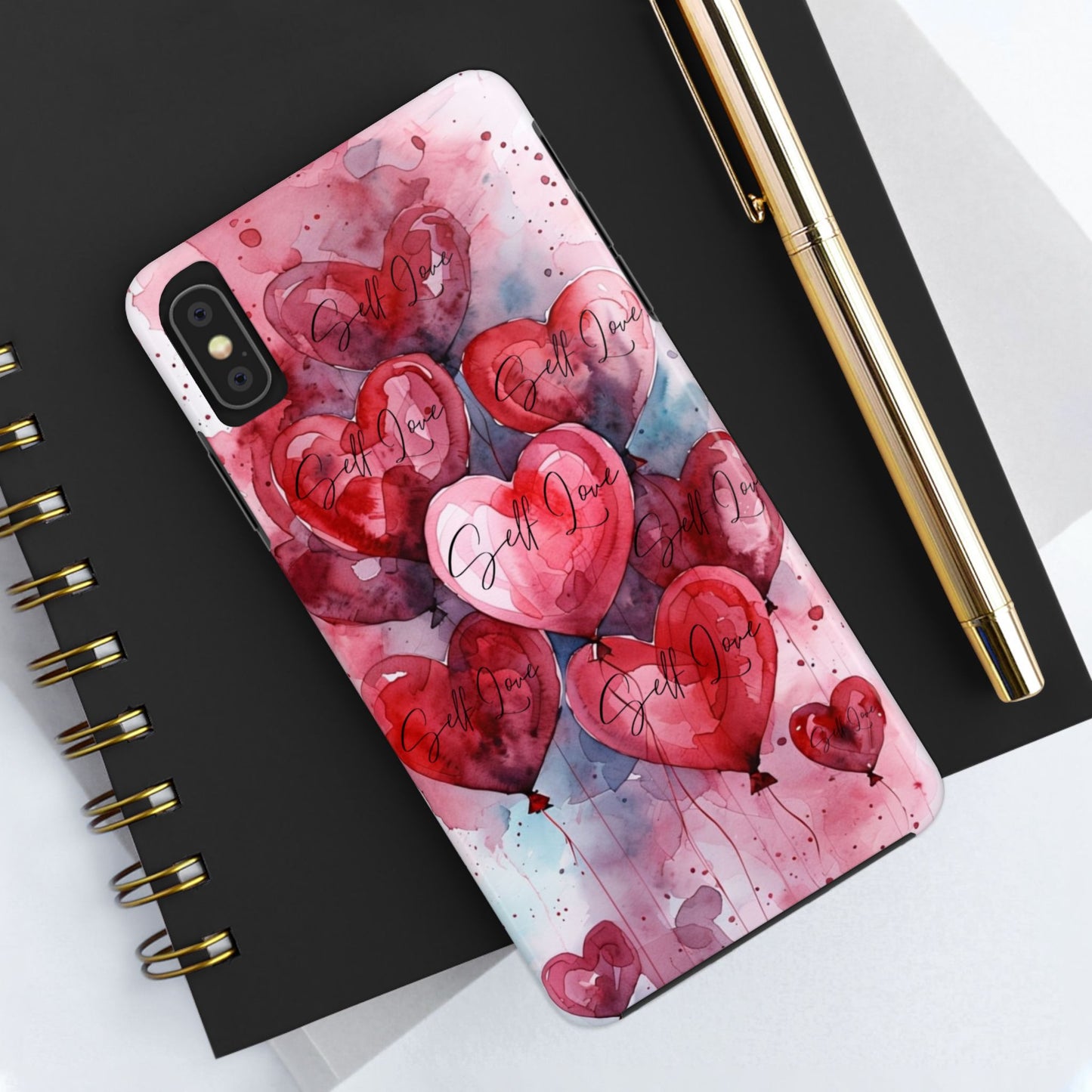 Tough Phone Cases Heart Design