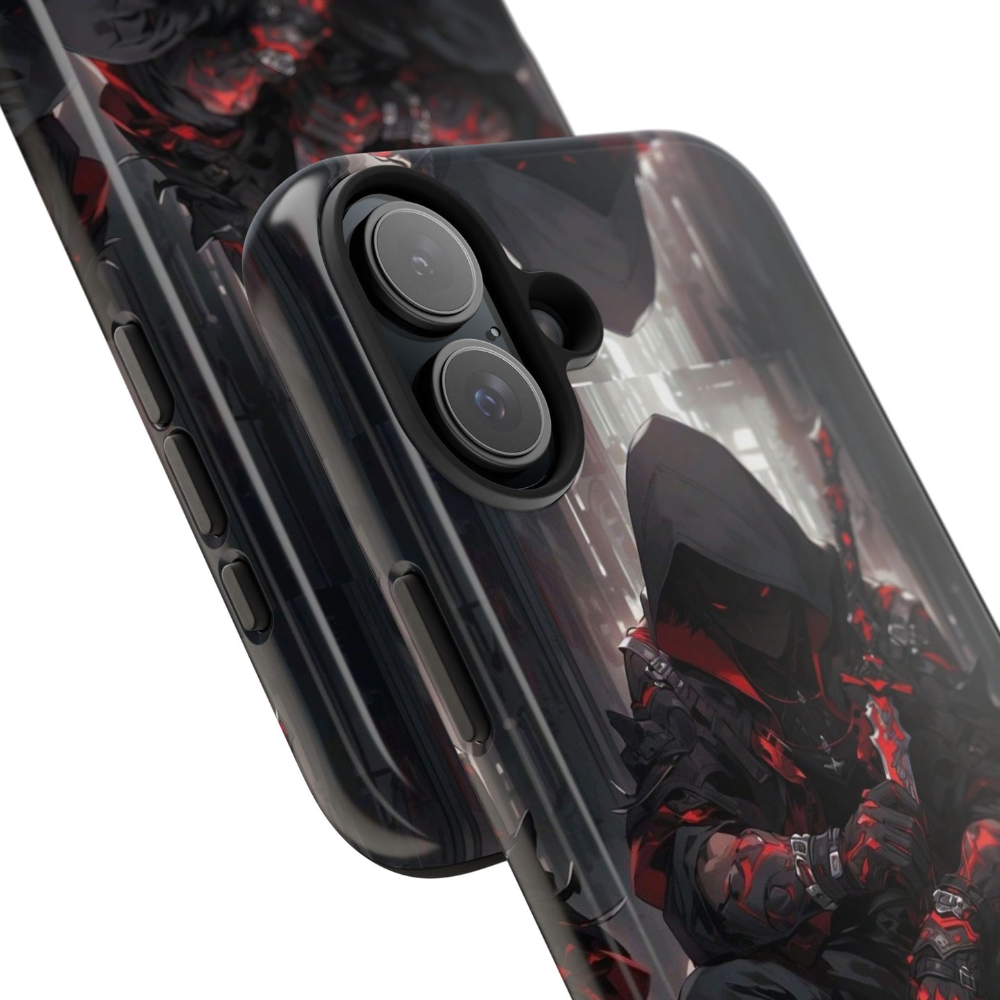 🖤 Tough Phone Case – Dark Warrior Design for Gamers & Anime Fans – Durable Protection & Unique Style for iPhone & Android