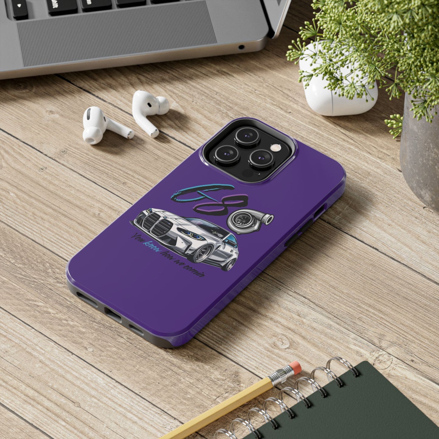 Car Enthusiast Tough Phone Case - BMW G80 'You Know How we Comin'