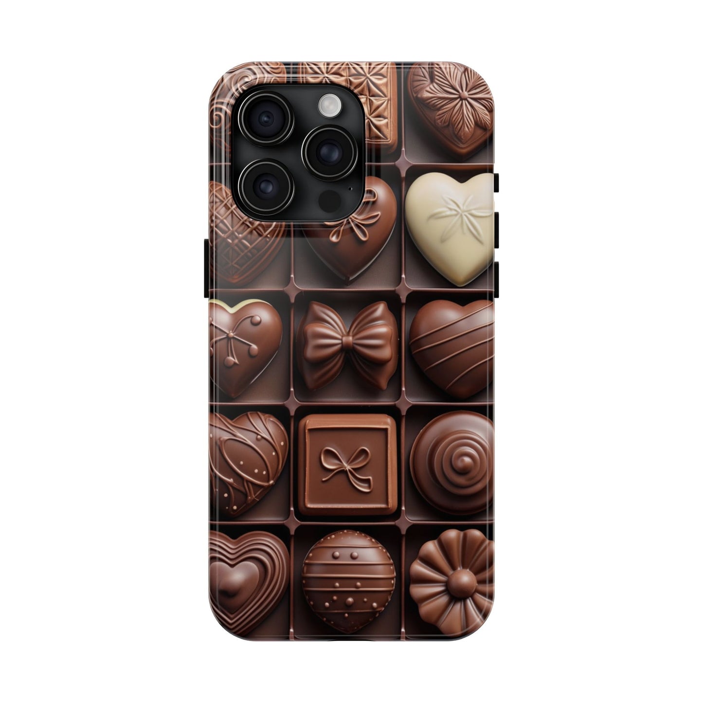 Chocolate Love Tough Phone Case - Perfect for Valentine's Day or Sweet Treat Lovers