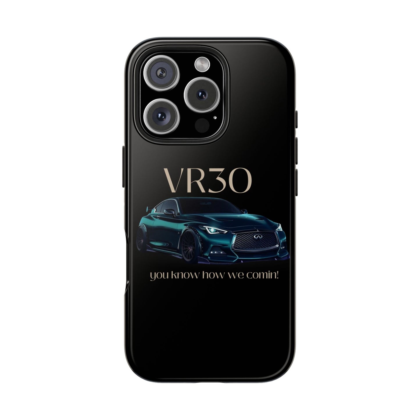 VR30 Sports Car Tough Phone Case - Stylish and Durable Protection for Car Enthusiasts