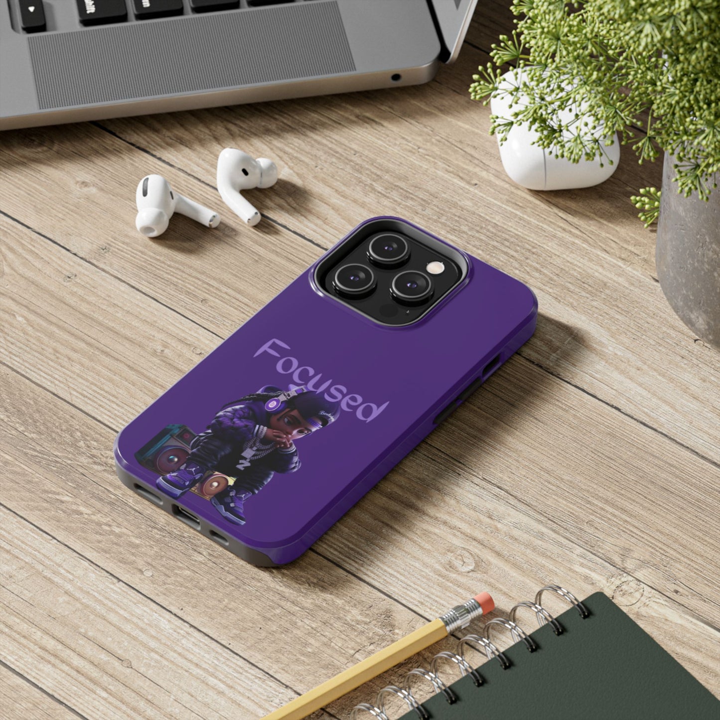 Phone Case- Focused Tough Case- Durable Protection