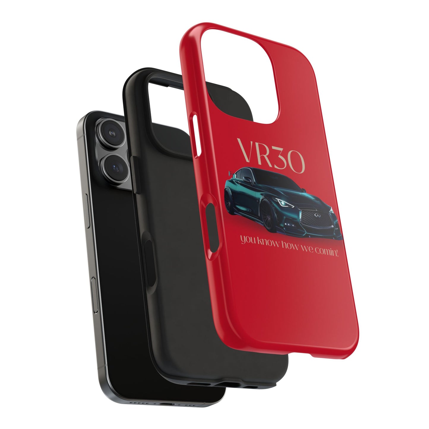 VR30 Sports Car Tough Phone Case - Stylish and Durable Protection for Car Enthusiasts