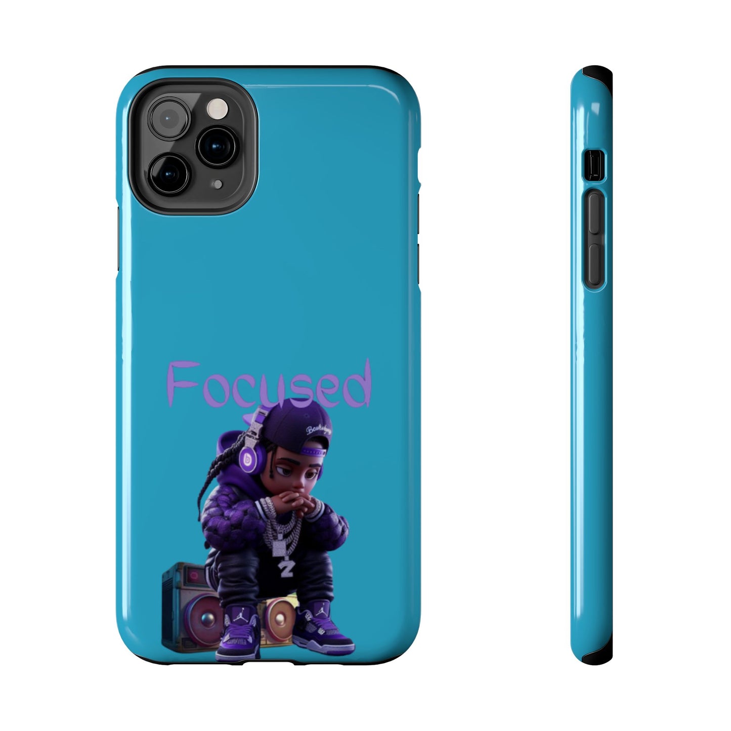 Phone Case- Focused Tough Case- Durable Protection