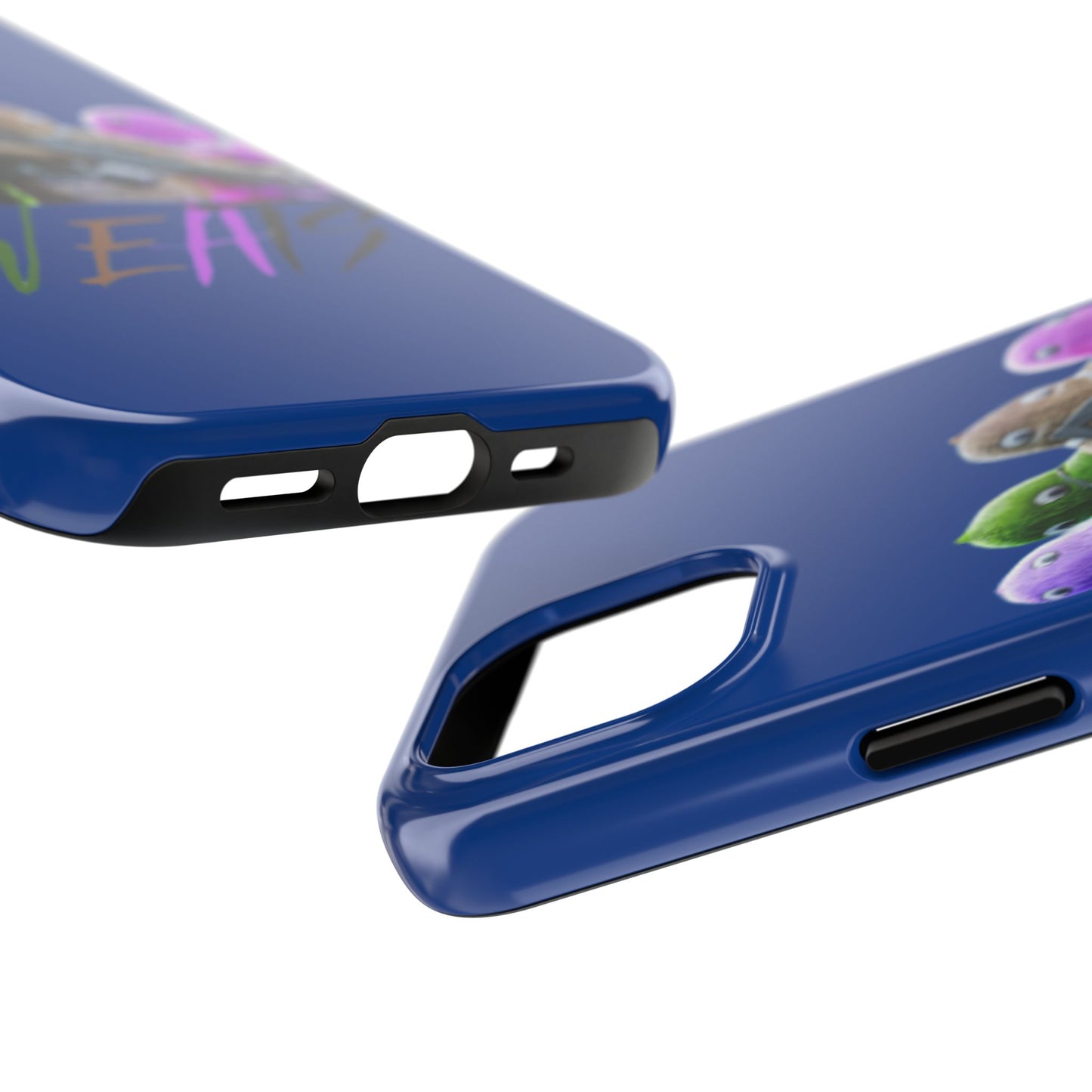 Cool Cartoon-Inspired Tough Phone Case - 'SWEATS'