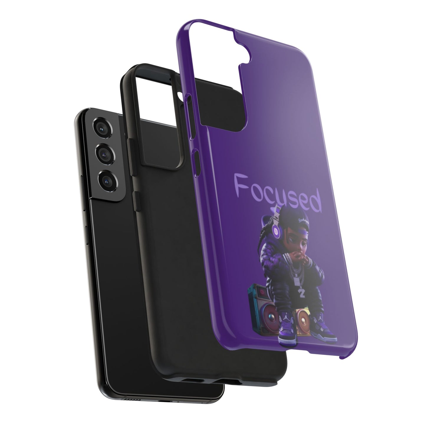 Phone Case- Focused Tough Case- Durable Protection