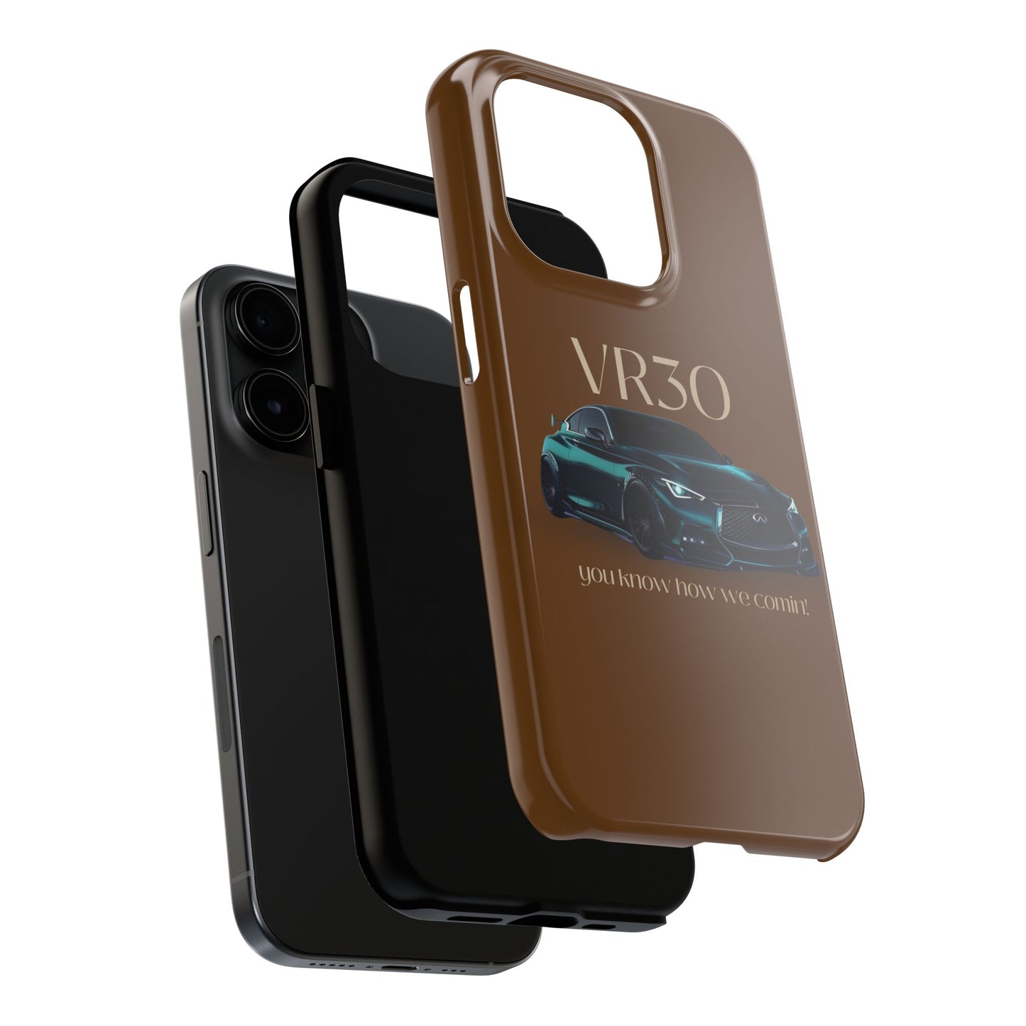 VR30 Sports Car Tough Phone Case - Stylish and Durable Protection for Car Enthusiasts