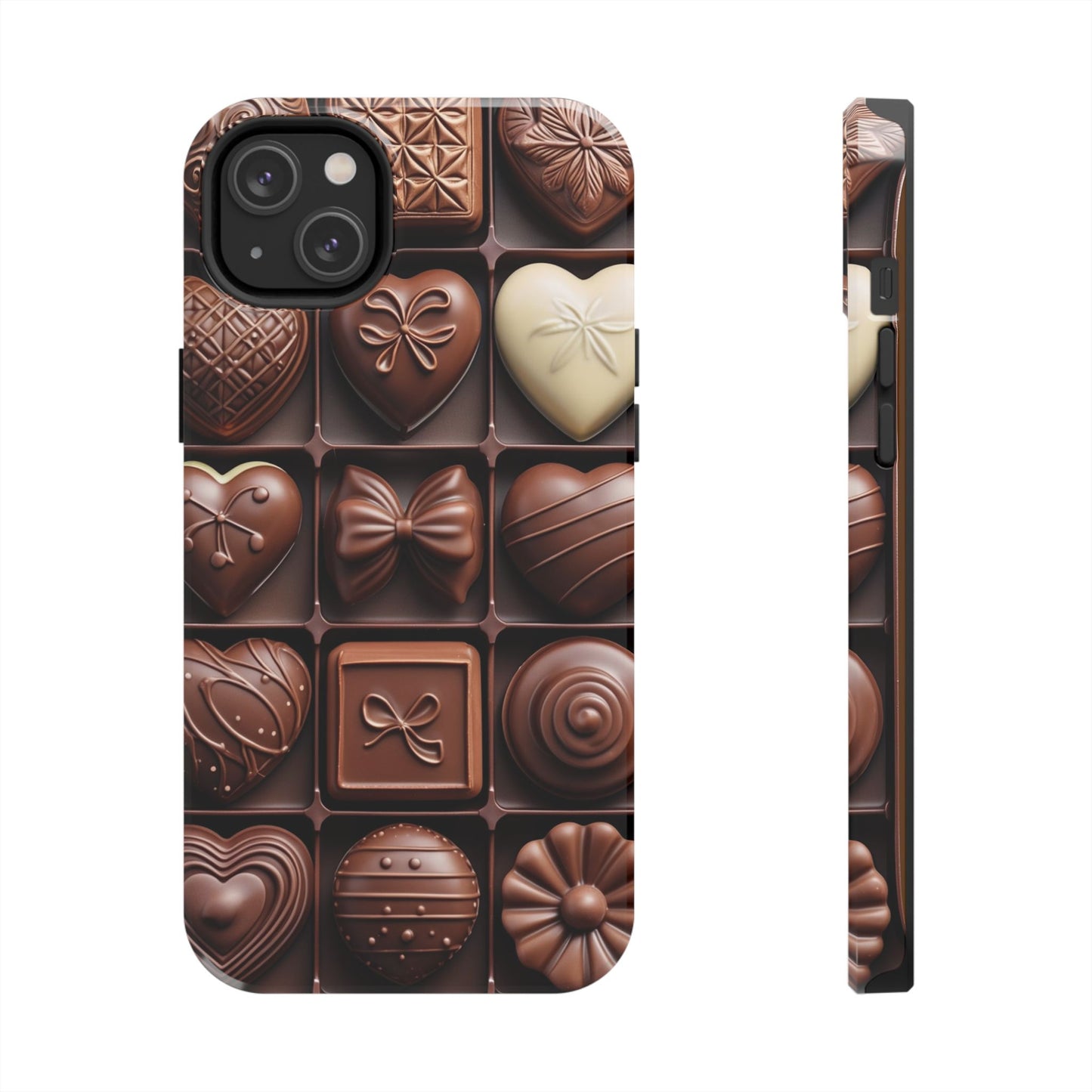 Chocolate Love Tough Phone Case - Perfect for Valentine's Day or Sweet Treat Lovers